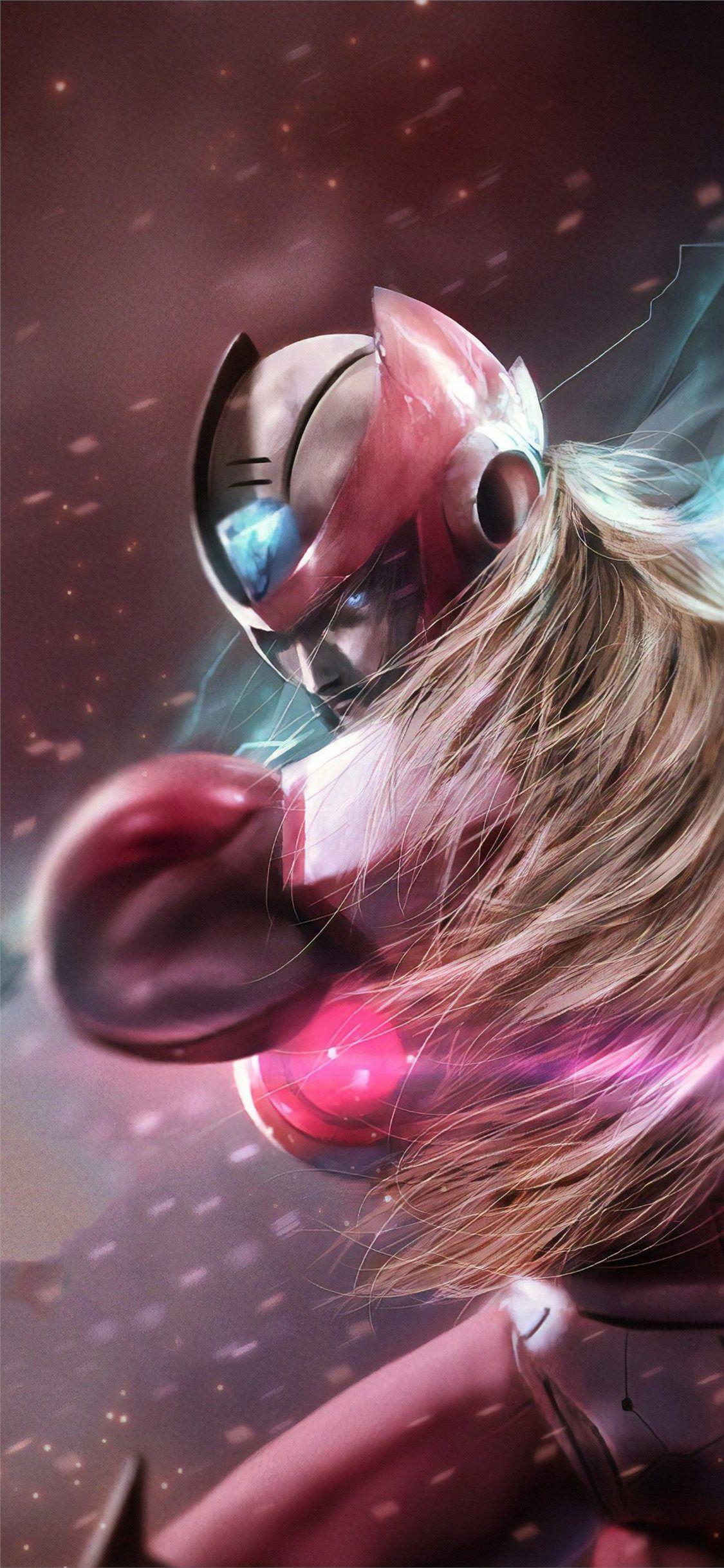 1125x2436 megaman x iPhone X Wallpaper Free Download