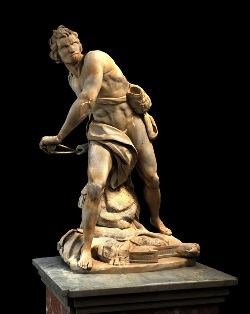 815x1024 The Human Form in Michelangelo's David and Bernini's David