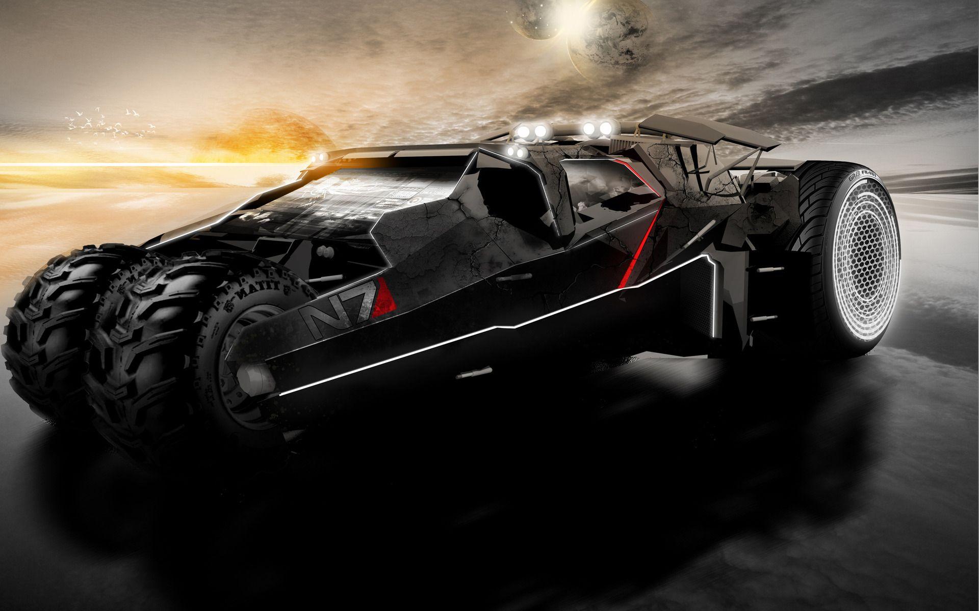 1920x1200 Download desktop wallpaper Battle futuristic car
