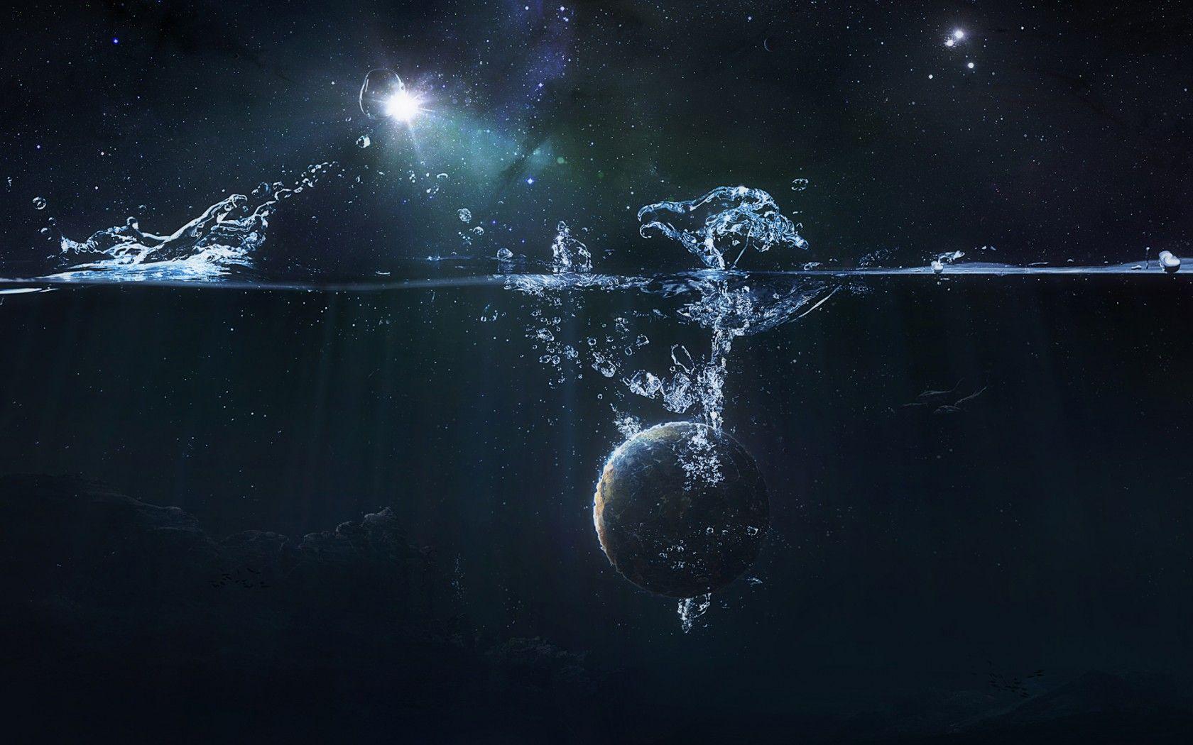 1680x1050 Aquatic world wallpaper. Aquatic world