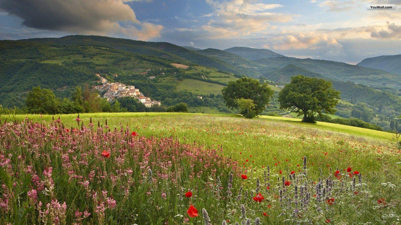 1366x768 Wallpaper Background: Landscape Wallpaper. Landscape wallpaper