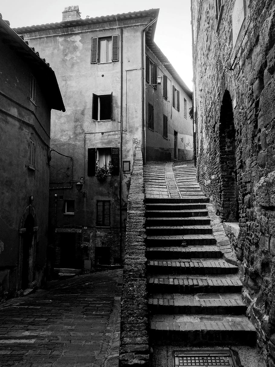910x1213 HD wallpaper: perugia, umbria, italy, middle ages, city, walls