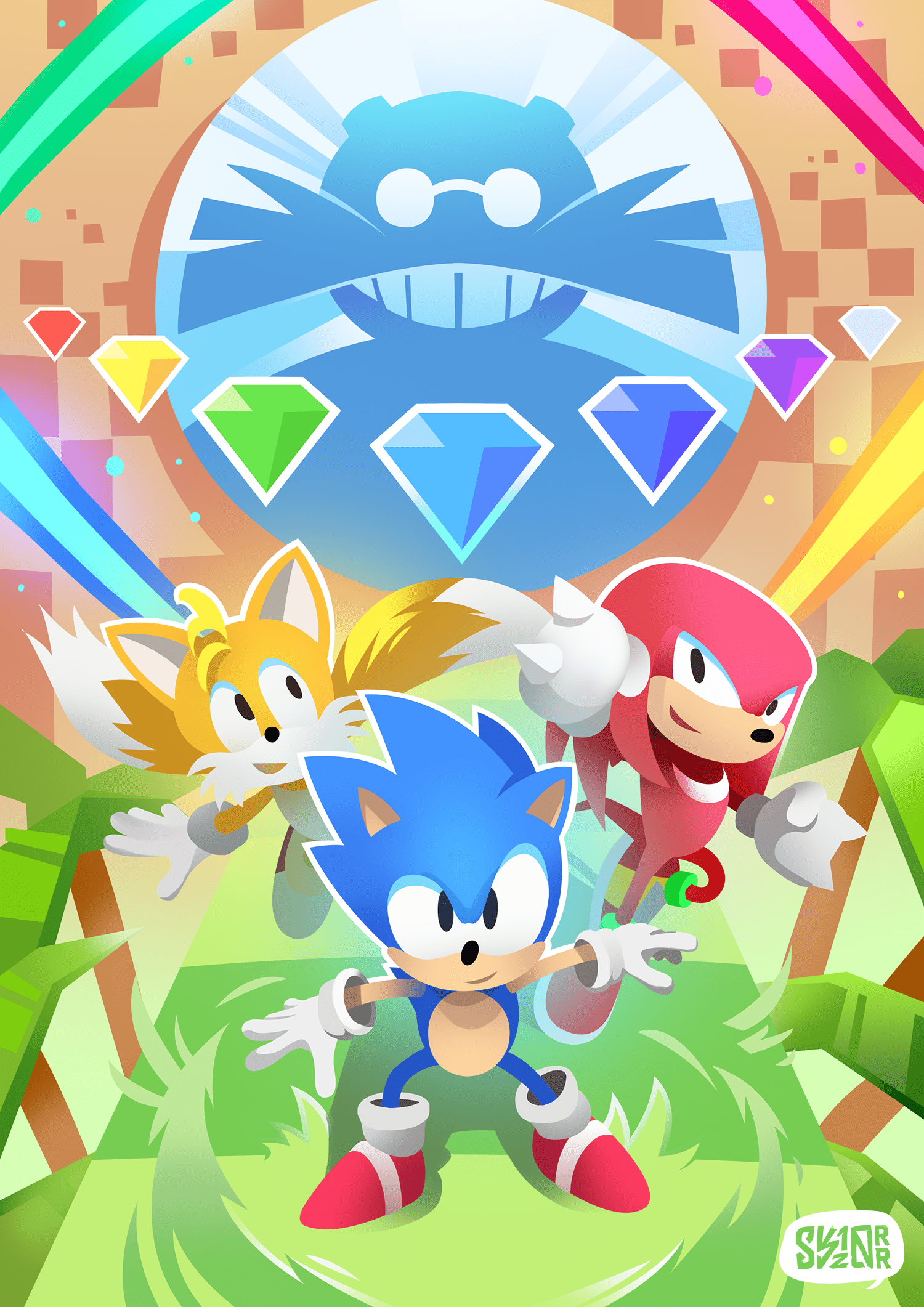 Sonic Phone Wallpapers Top Free Sonic Phone Backgrounds Wallpaperaccess