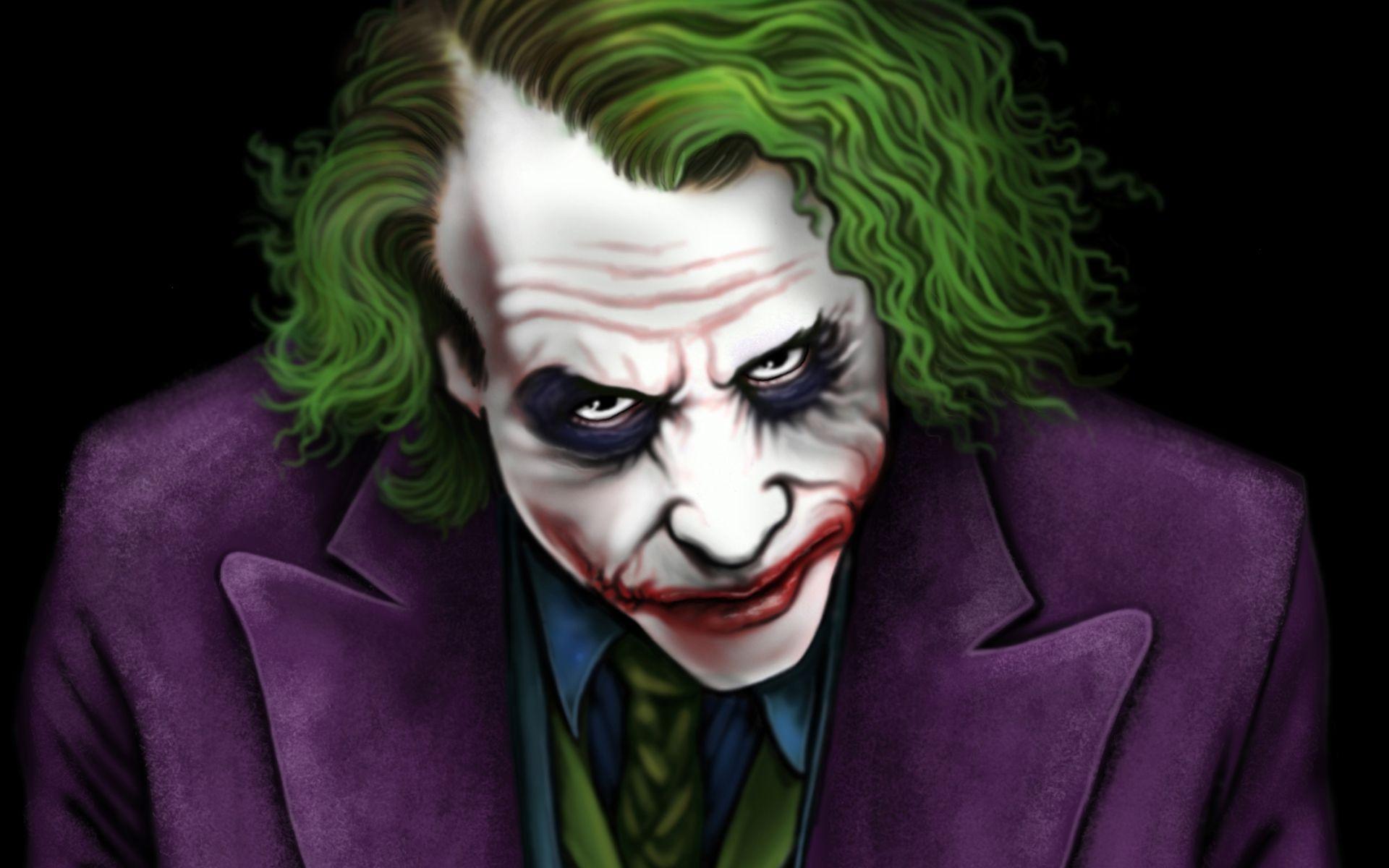 1920x1200 Wallpaper Of Heath Ledger, Joker, Painting, Art, The