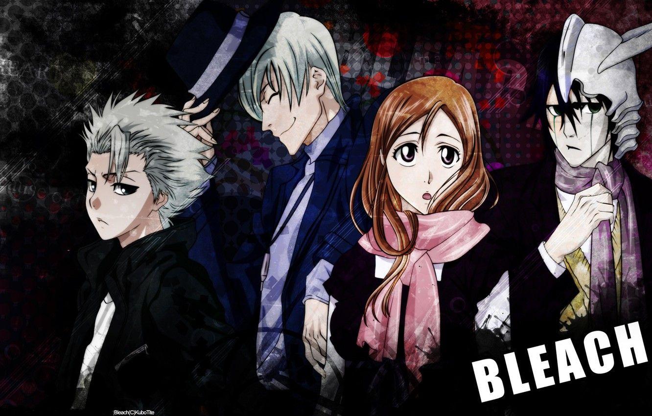 1332x850 Wallpaper background, texture, Bleach, Bleach, characters image
