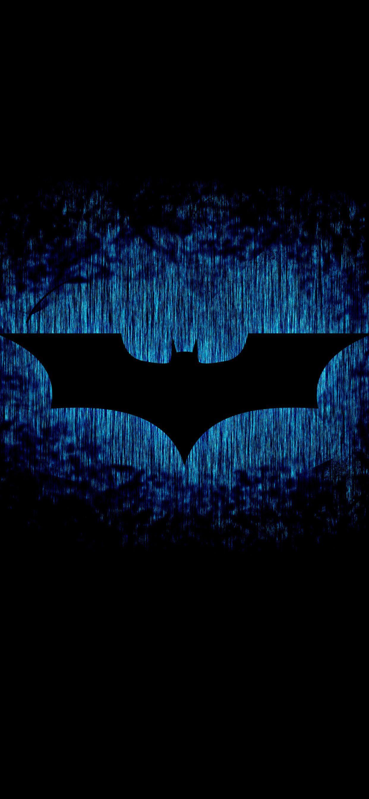 Download Glowing Blue Batman Arkham Knight iPhone Wallpaper  Wallpaperscom