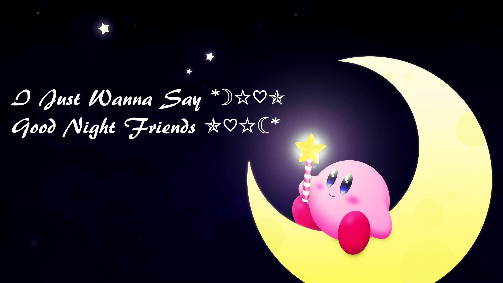 1920x1080 Free download Good Night Friends HD Quality Cute Wallpaper