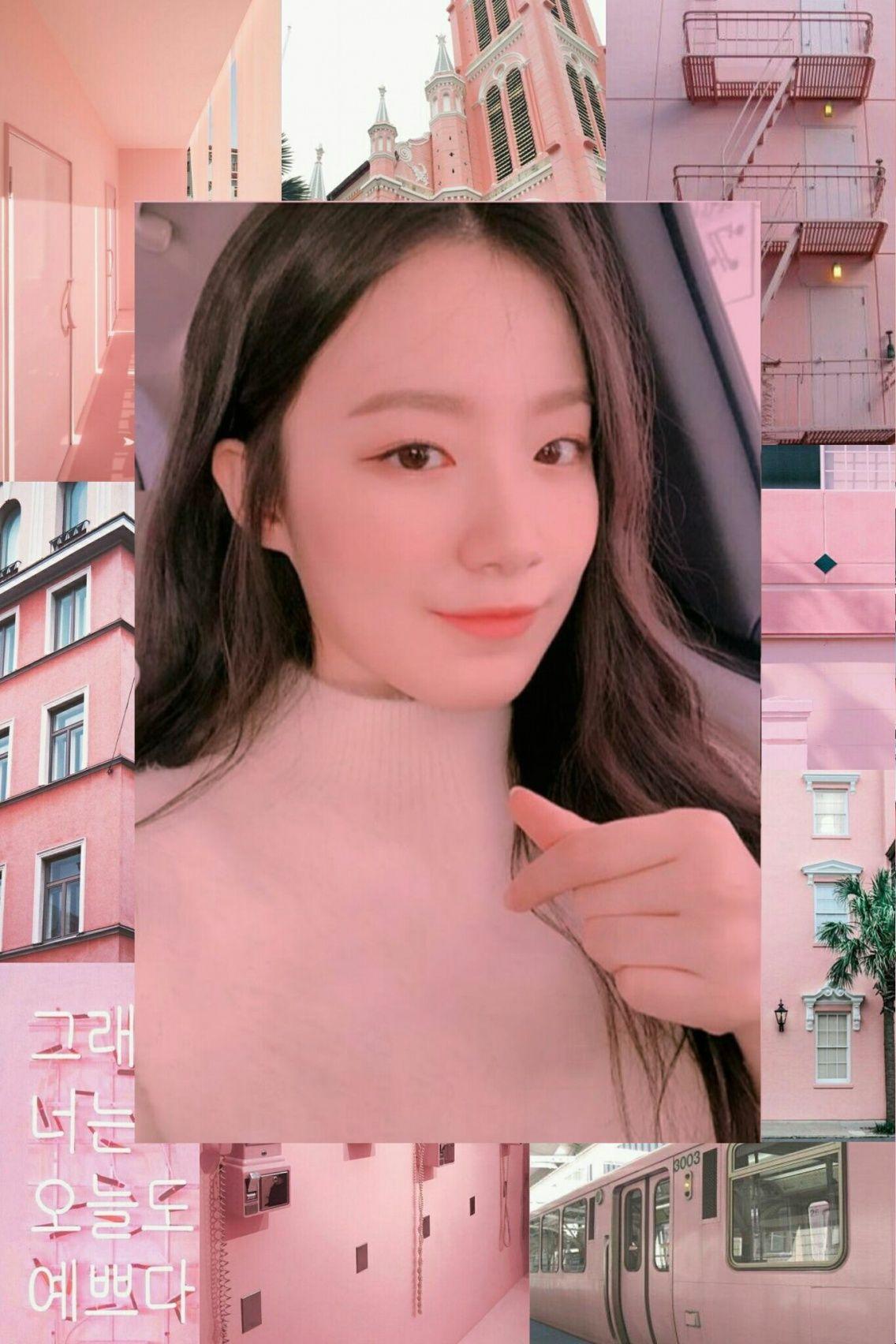 1136x1704 Gidle #(G)I DLE #Shuhua #Kpop #Pink #Wallpaper