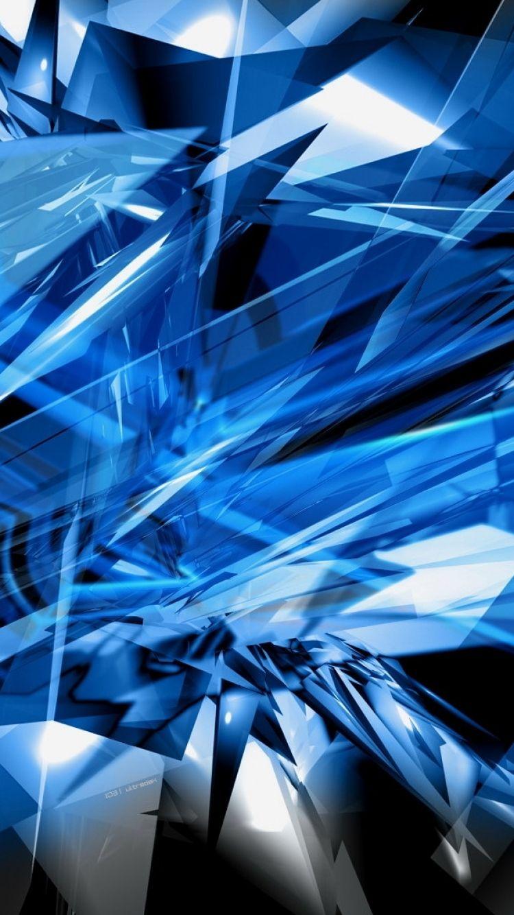 750x1334 Glass Wallpaper Shards Suknie.info