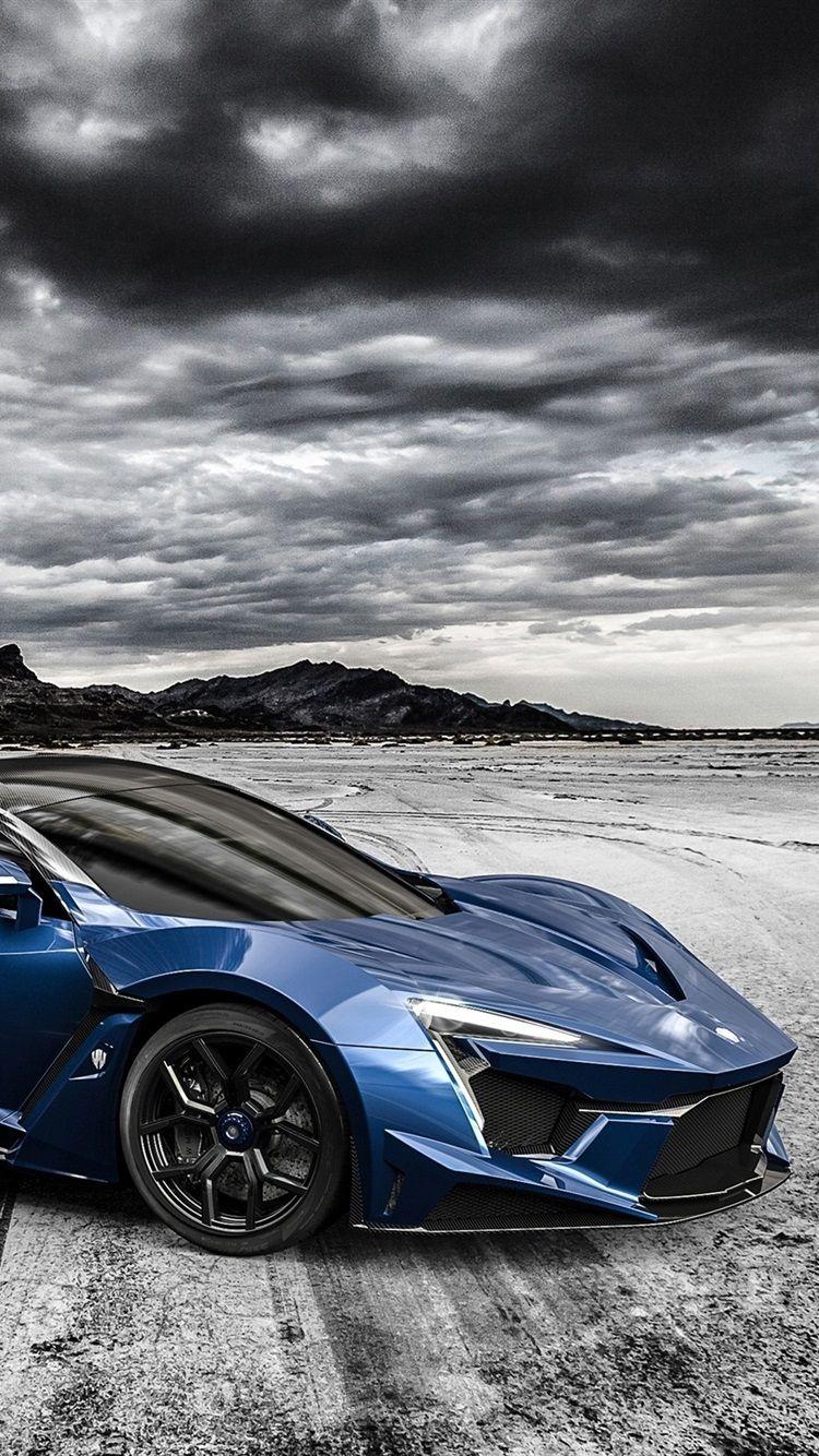 750x1334 Fenyr SuperSport Blue Supercar 750x1334 IPhone 8 7 6 6S Wallpaper
