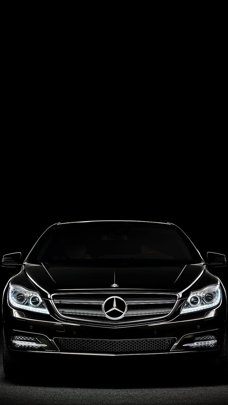 800x1419 Mercedes, black, car, HD phone wallpaper
