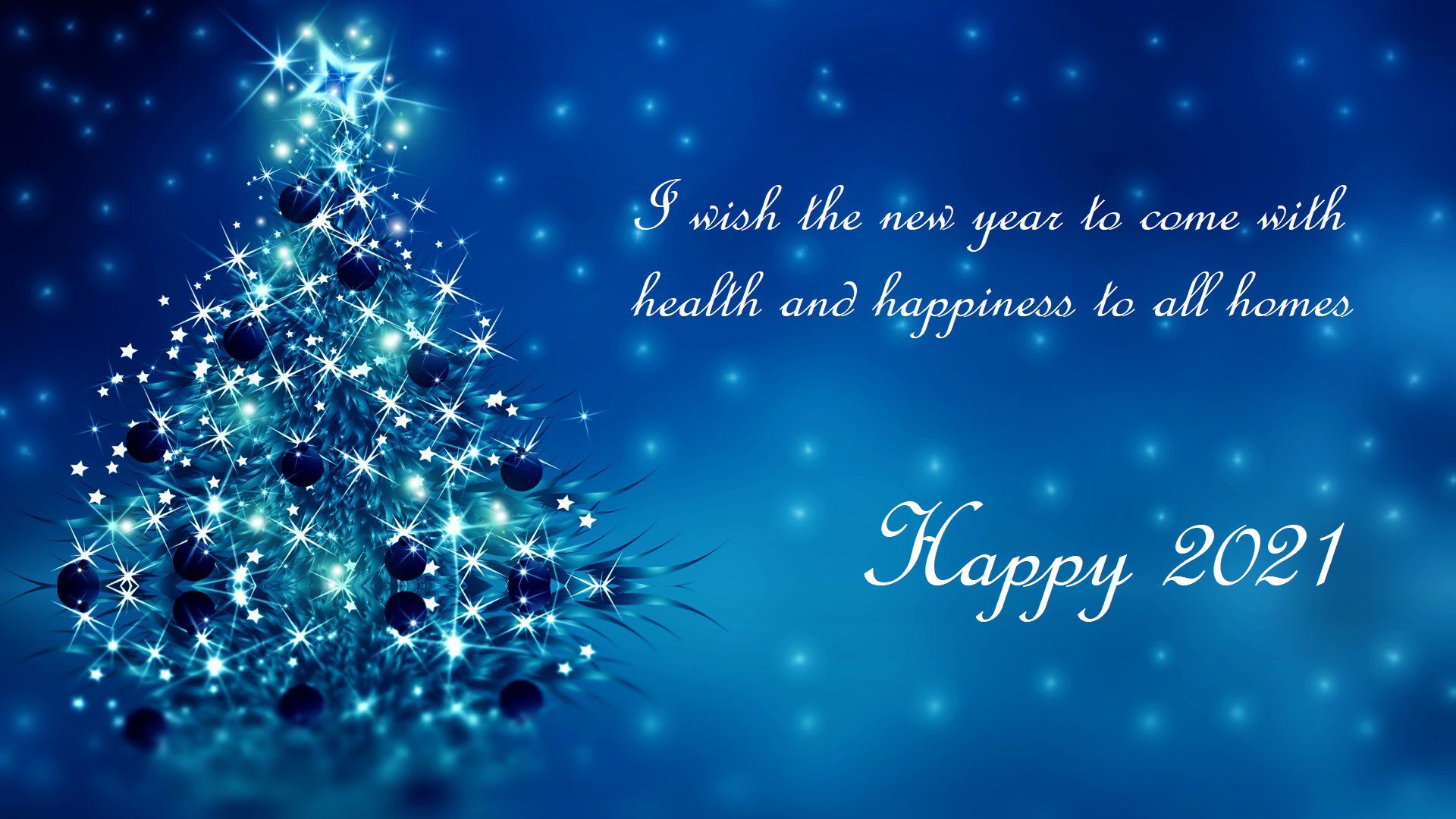 1920x1080 Christmas Tree With Wish Words HD Christmas Tree Wallpaper
