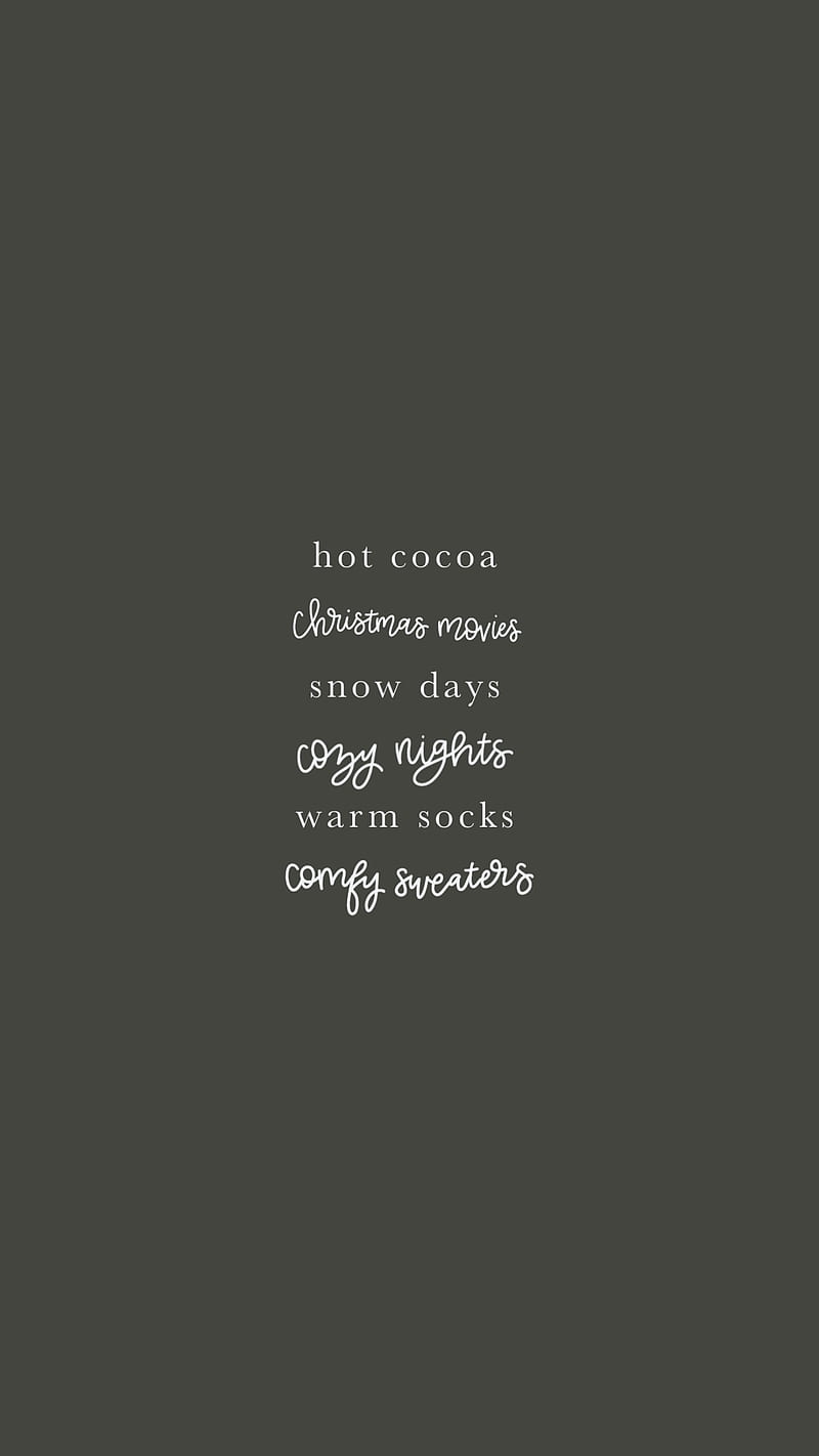 800x1422 Winter words, Christmas, Christmas quote, Holidays, Merry, Merry Christmas, hand drawn, HD phone wallpaper