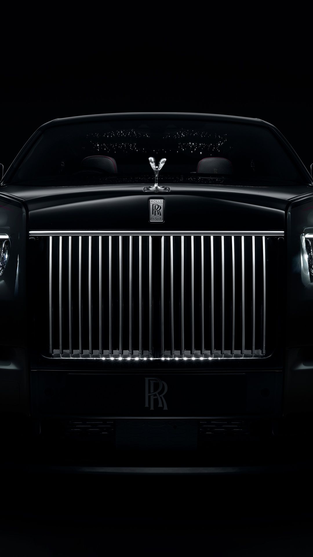 1080x1920 Rolls Royce Phantom Series II Wallpaper 4K, Black Cars