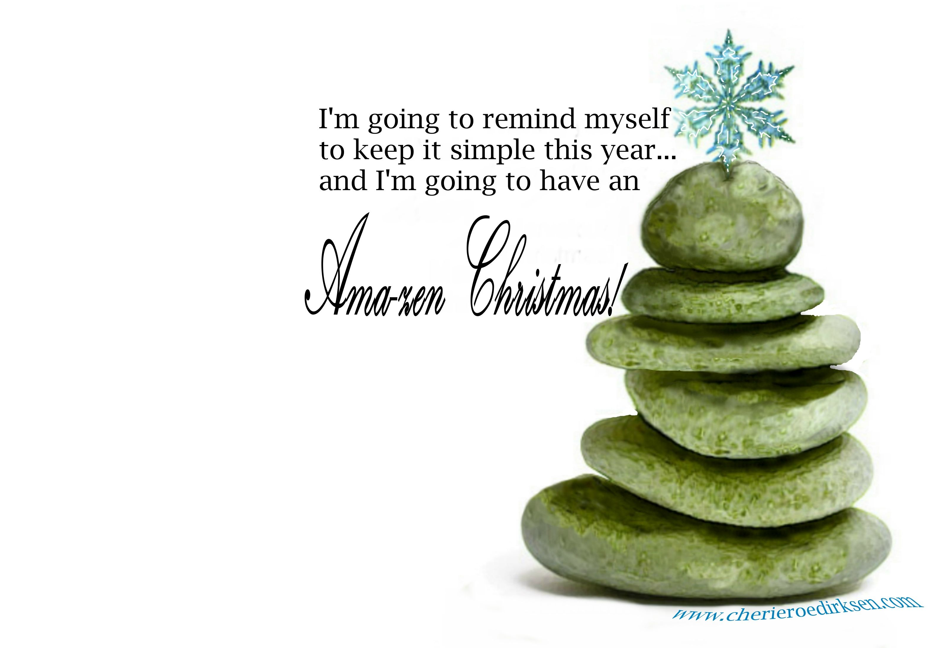 3151x2191 Zen Christmas Wallpaper. Cherie Roe Dirksen