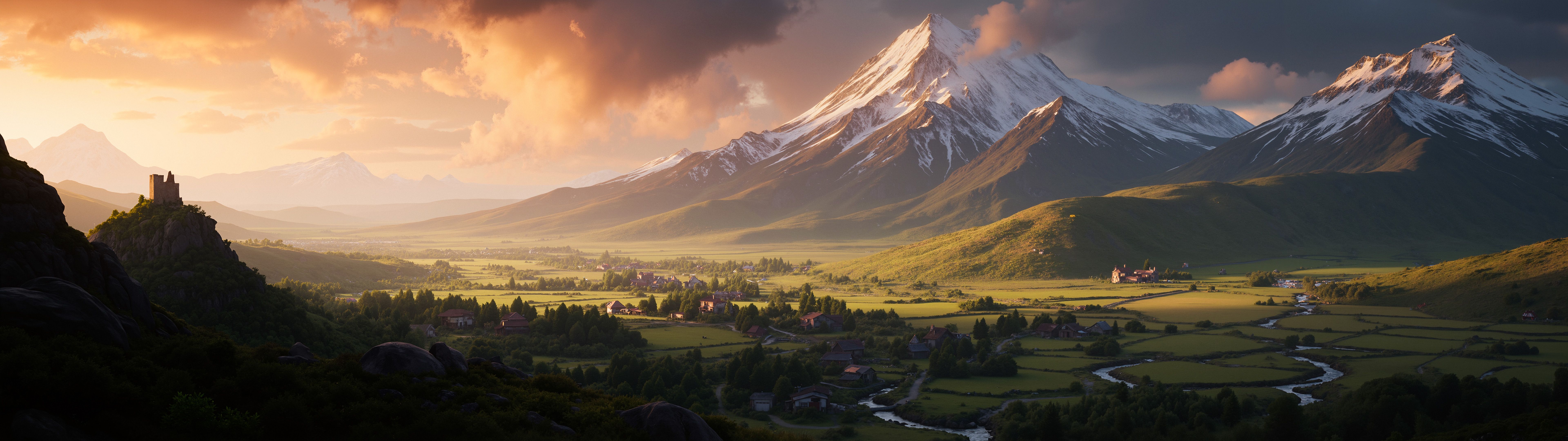 7680x2160 OLED Ultrawide Wallpaper Black Excellence