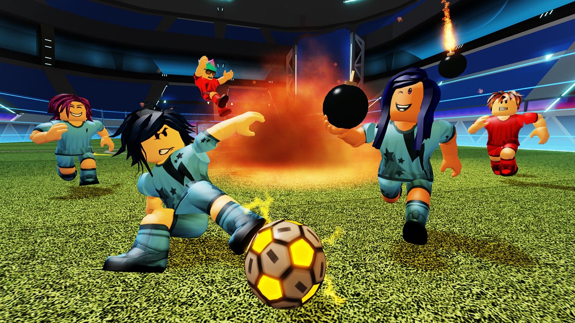 1920x1080 Super Striker League Charges into Roblox on Xbox One