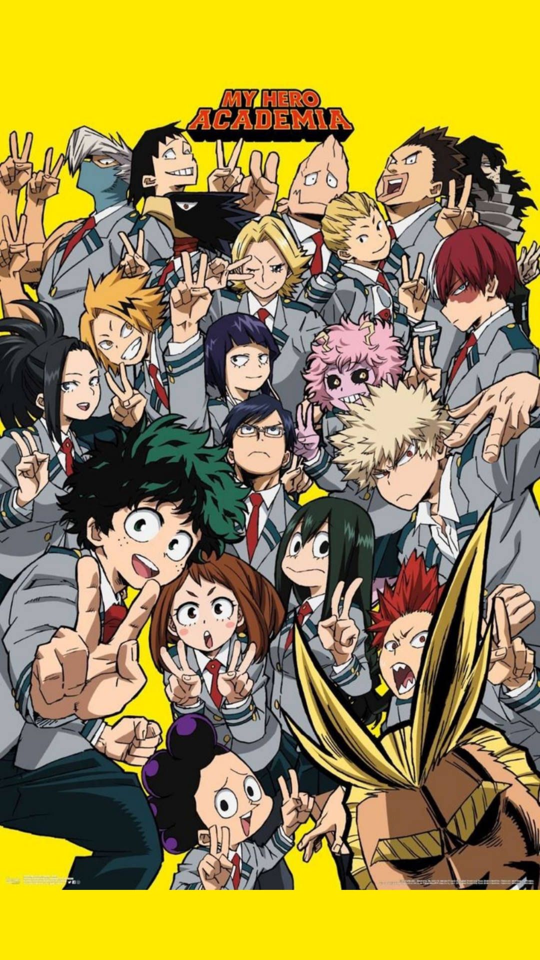 1080x1920 My Hero Academia iPhone Wallpaper