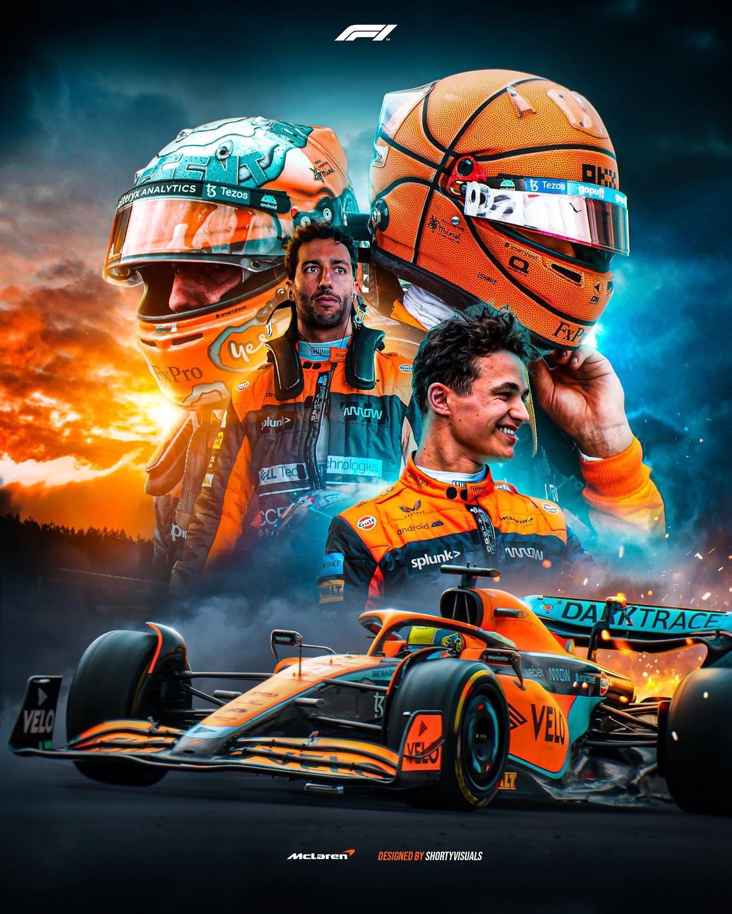 1440x1799 Poster for this seasons McLaren F1 team, all done in photohop