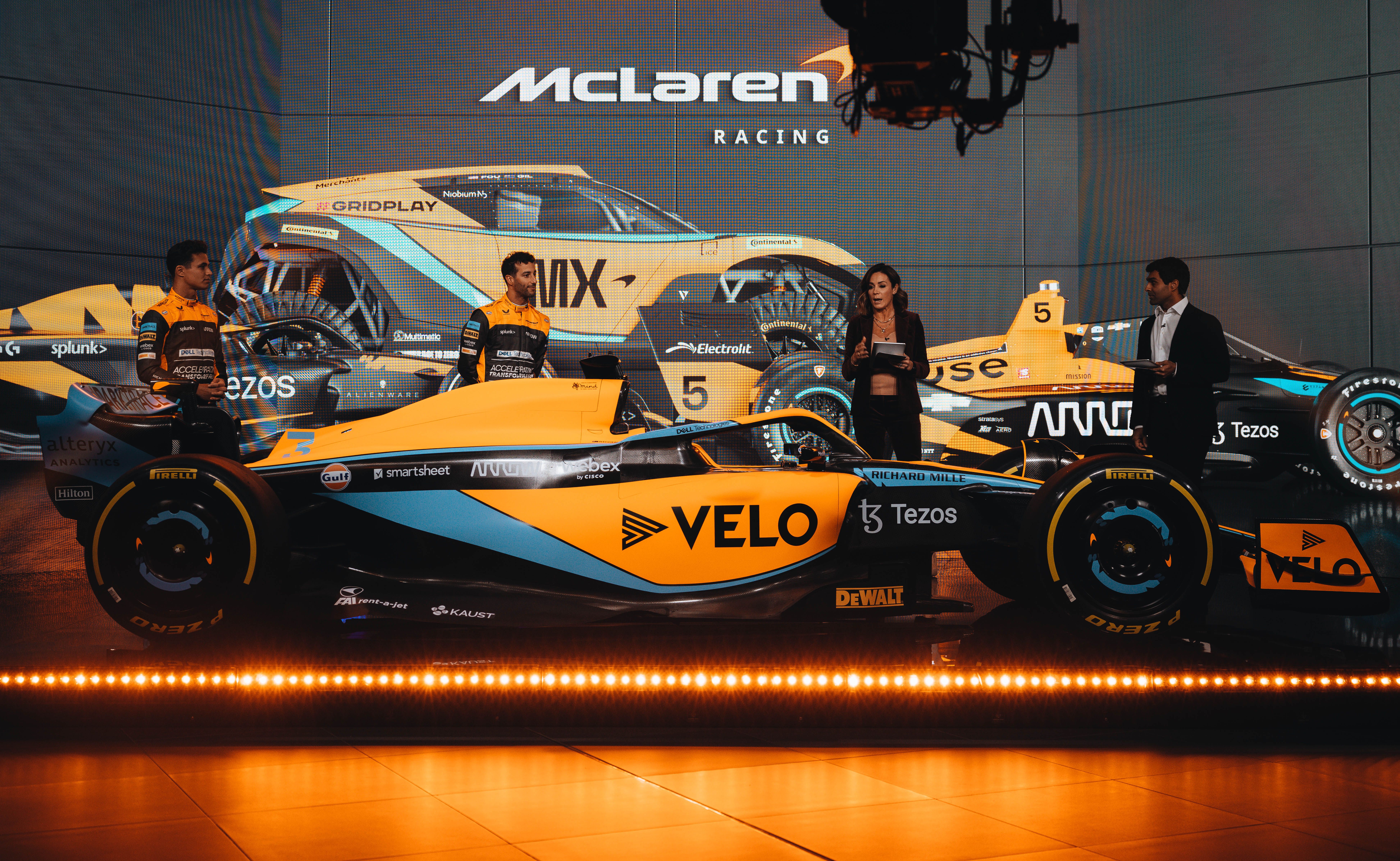 7786x4791 McLaren MCL36 F1 car launch photo