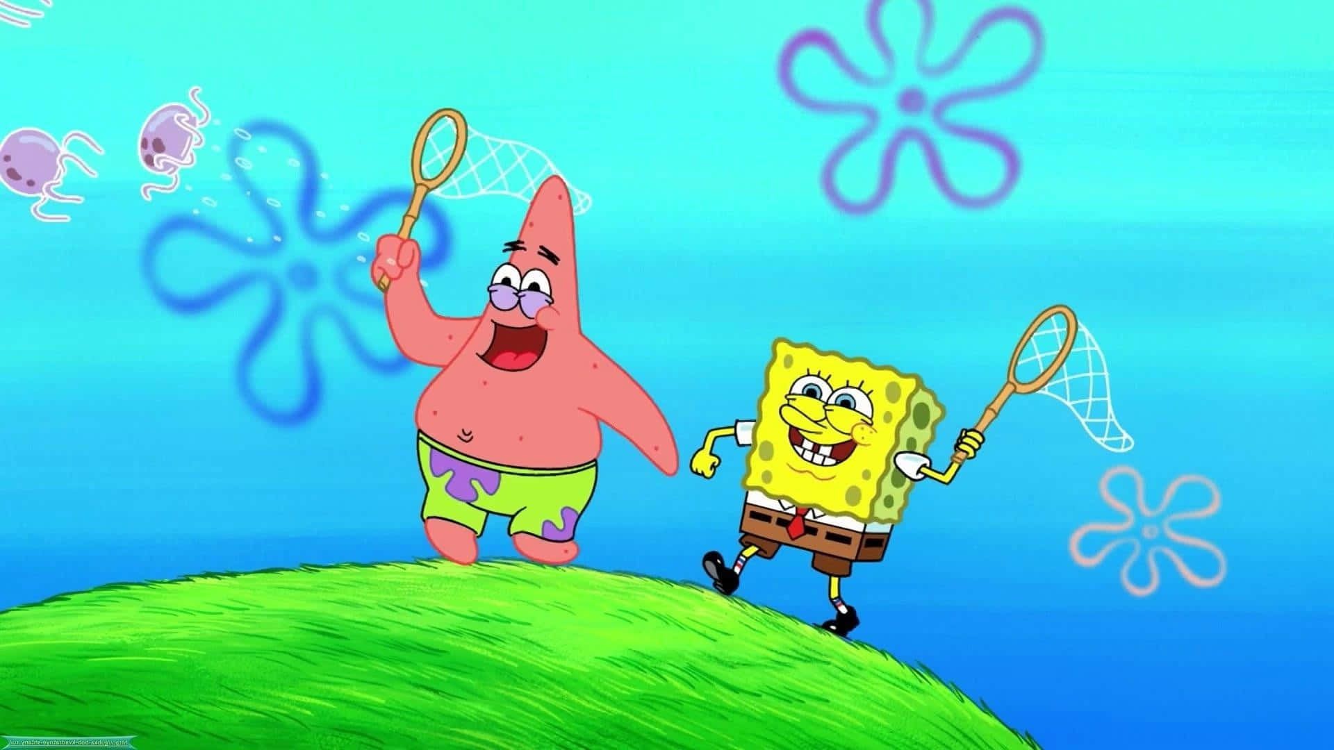 1920x1080 Spongebob Zoom Background