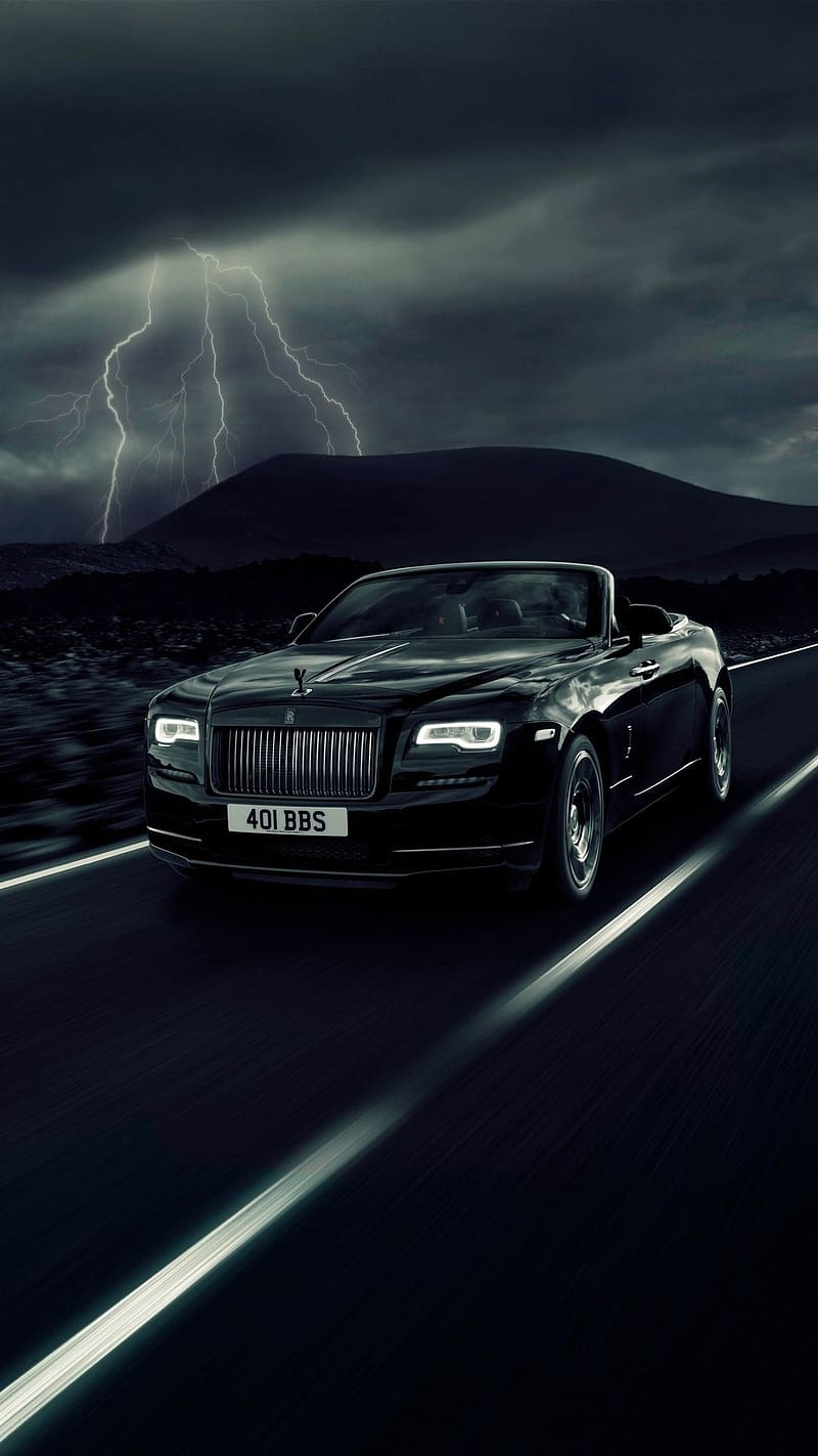 800x1422 Rolls Royce Live, Lighting Background, car, royal, HD phone wallpaper