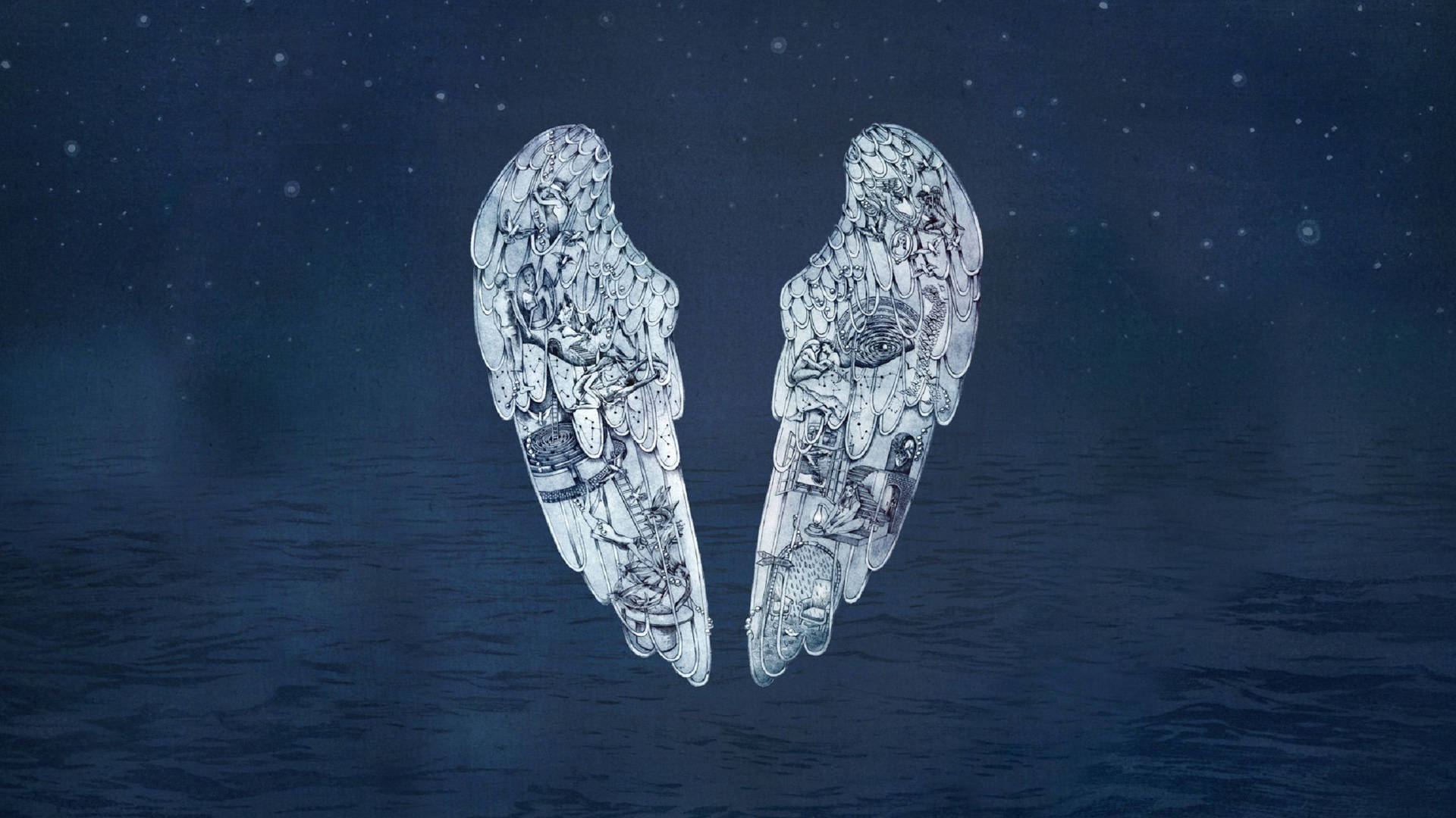 1920x1080 Download Coldplay Ghost Stories Album Cover Wallpaper