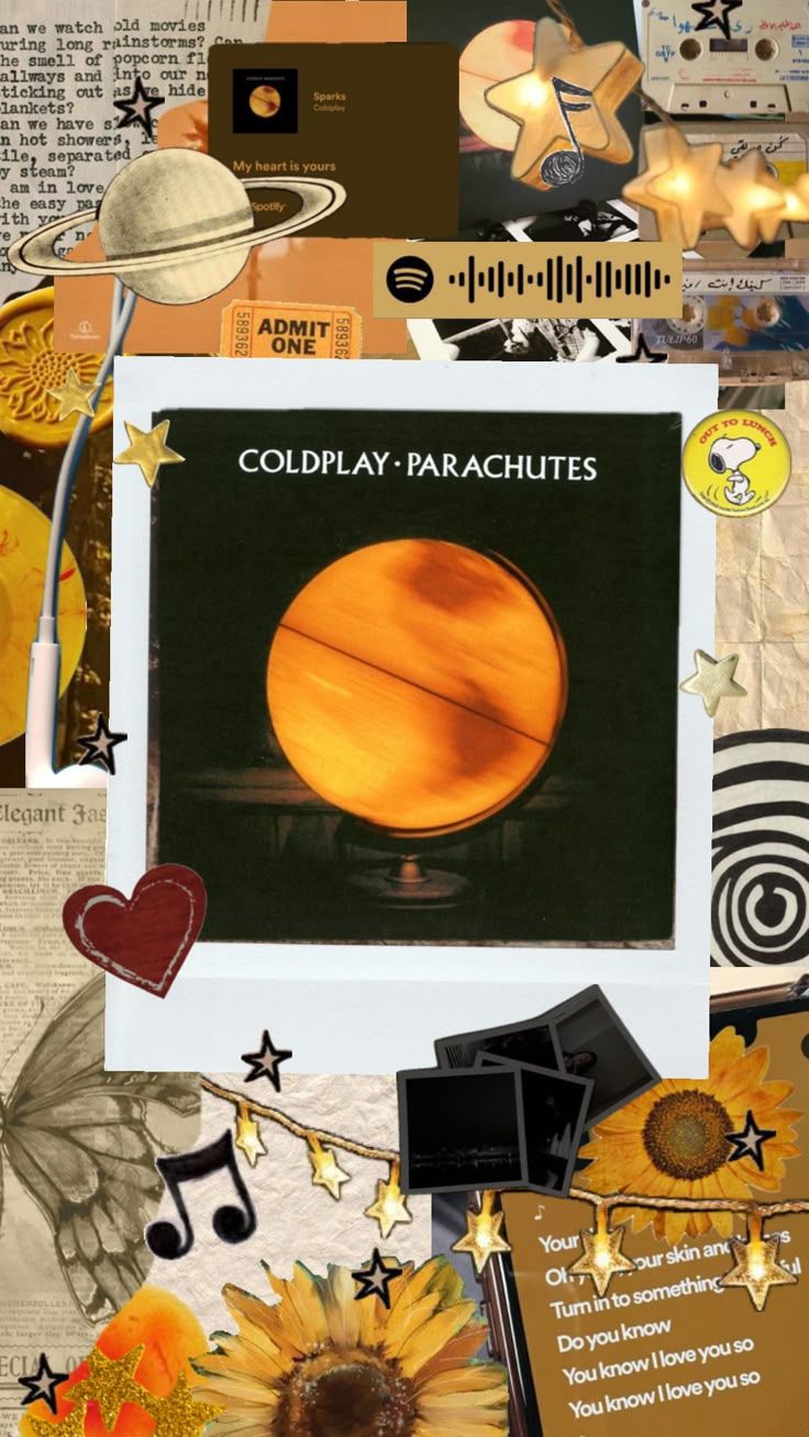 736x1308 Check out chasinglowvibrations's Shuffles #parachutes #coldplay #coldplayparachutes #yellow #coldplaylyrics #. Coldplay wallpaper, Coldplay poster, Play wallpaper