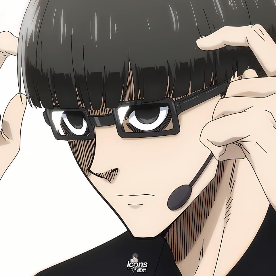 960x960 Jinpachi Ego profile picture. BLUE LOCK. Anime Icon. Icon