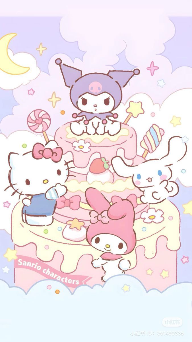 675x1200 sanrio wall paper. Hello kitty background, Hello kitty wallpaper, Walpaper hello kitty