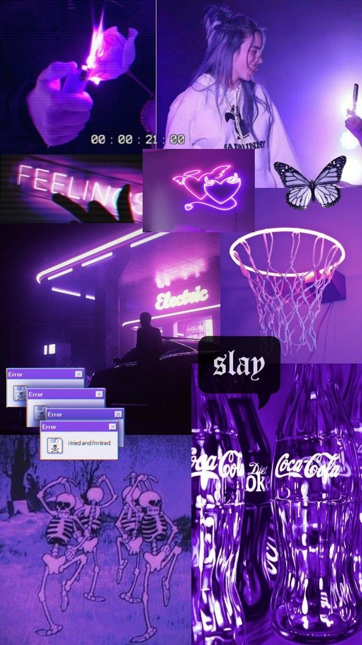 736x1308 aesthetic purple wallpaper