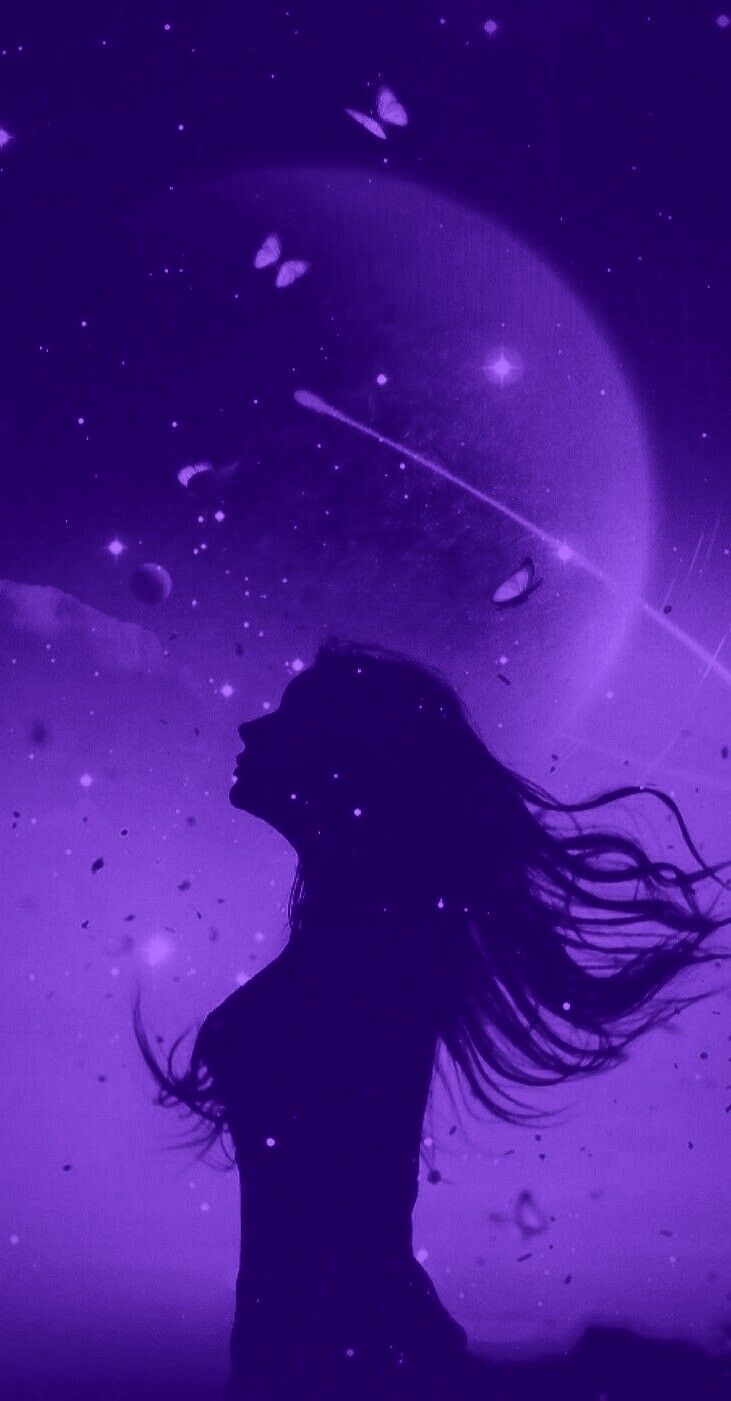 731x1401 Dark purple wallpaper. Sfondi viola, Dark purple aesthetic, Wallpaper black and purple