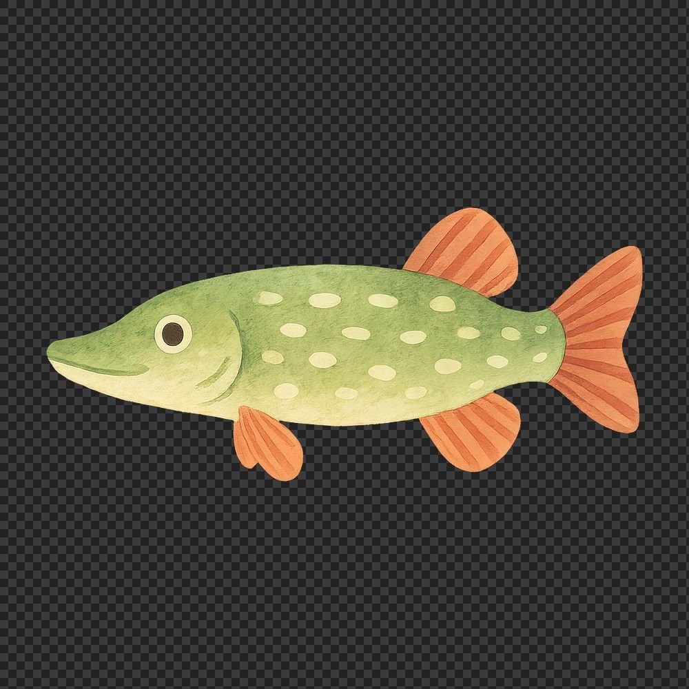 1000x1000 Pike Fish Image Wallpaper