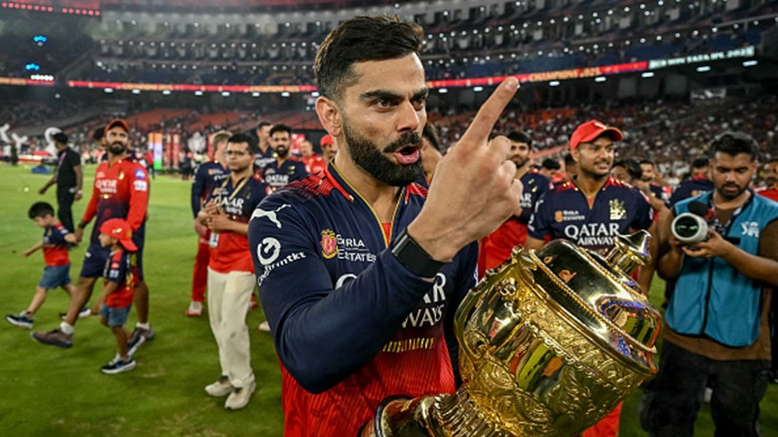 1600x900 You've Made Me Wait 18 Years To Be Able To Lift You And.': Virat Kohli's Jubilation Filled First Instagram Post Upon Winning IPL 2025 Final Goes Viral