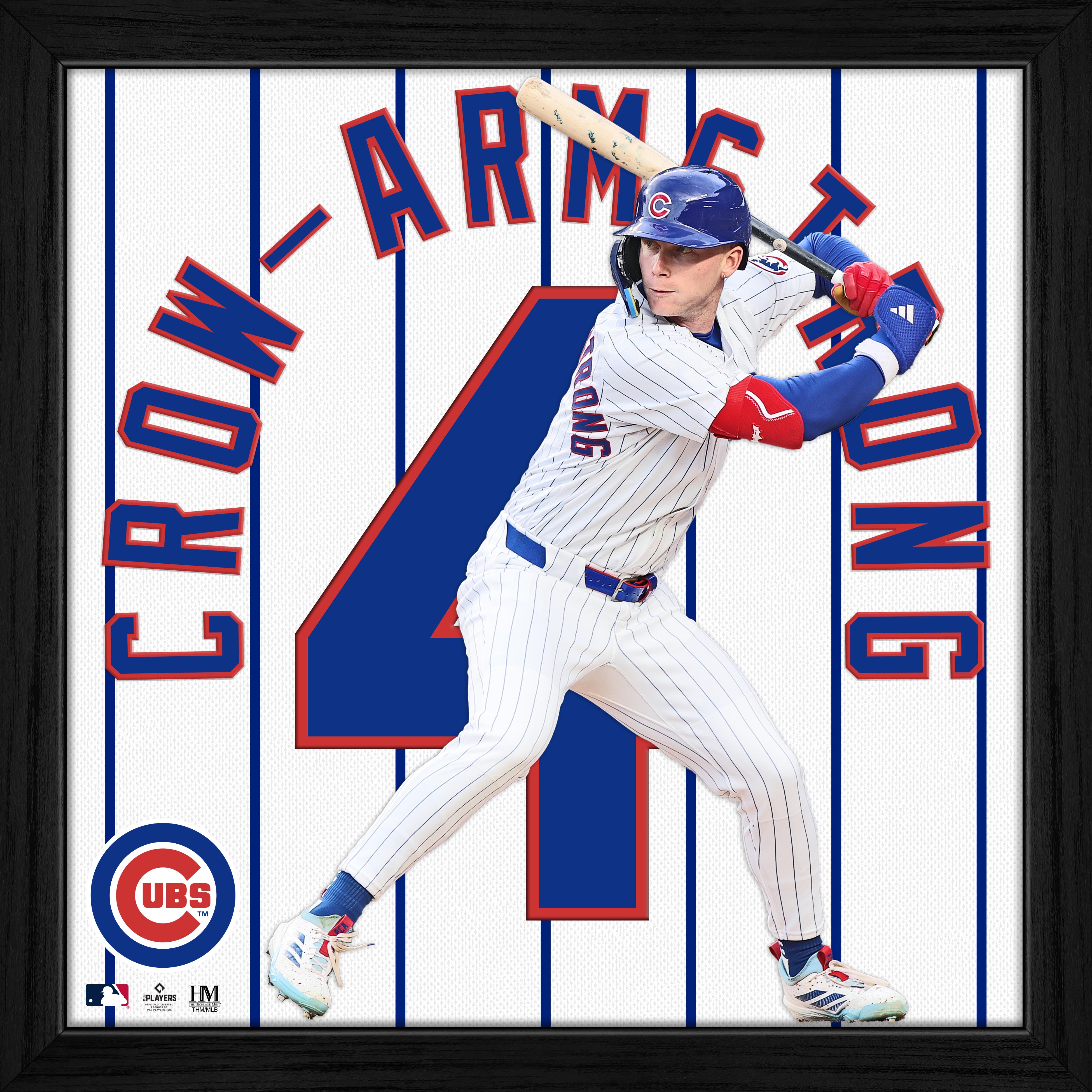 3901x3900 Pete Crow Armstrong Chicago Cubs Impact Jersey Frame