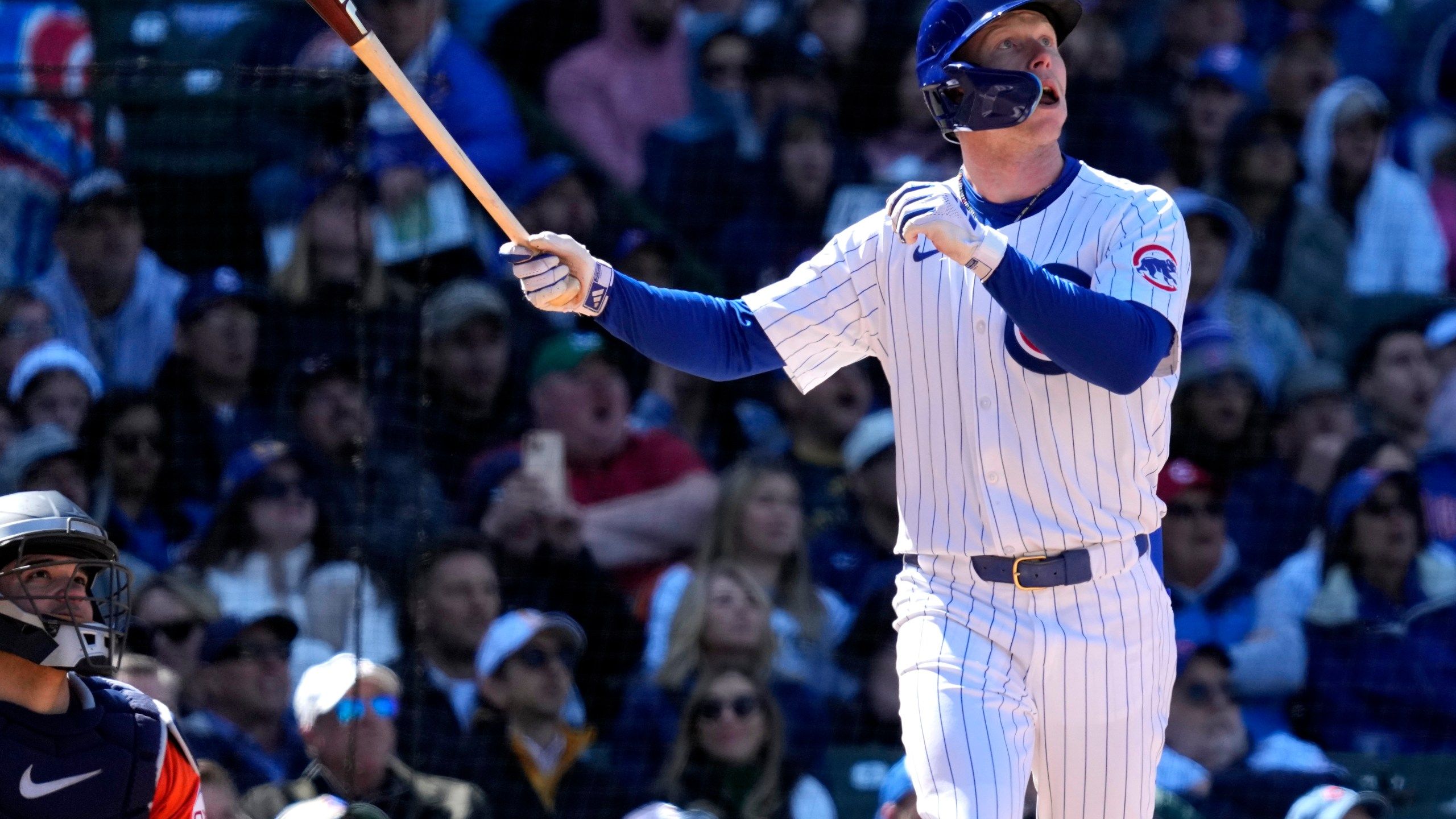 2560x1440 Crow Armstrong Homers For His First Big League Hit As The Cubs Beat The Astros