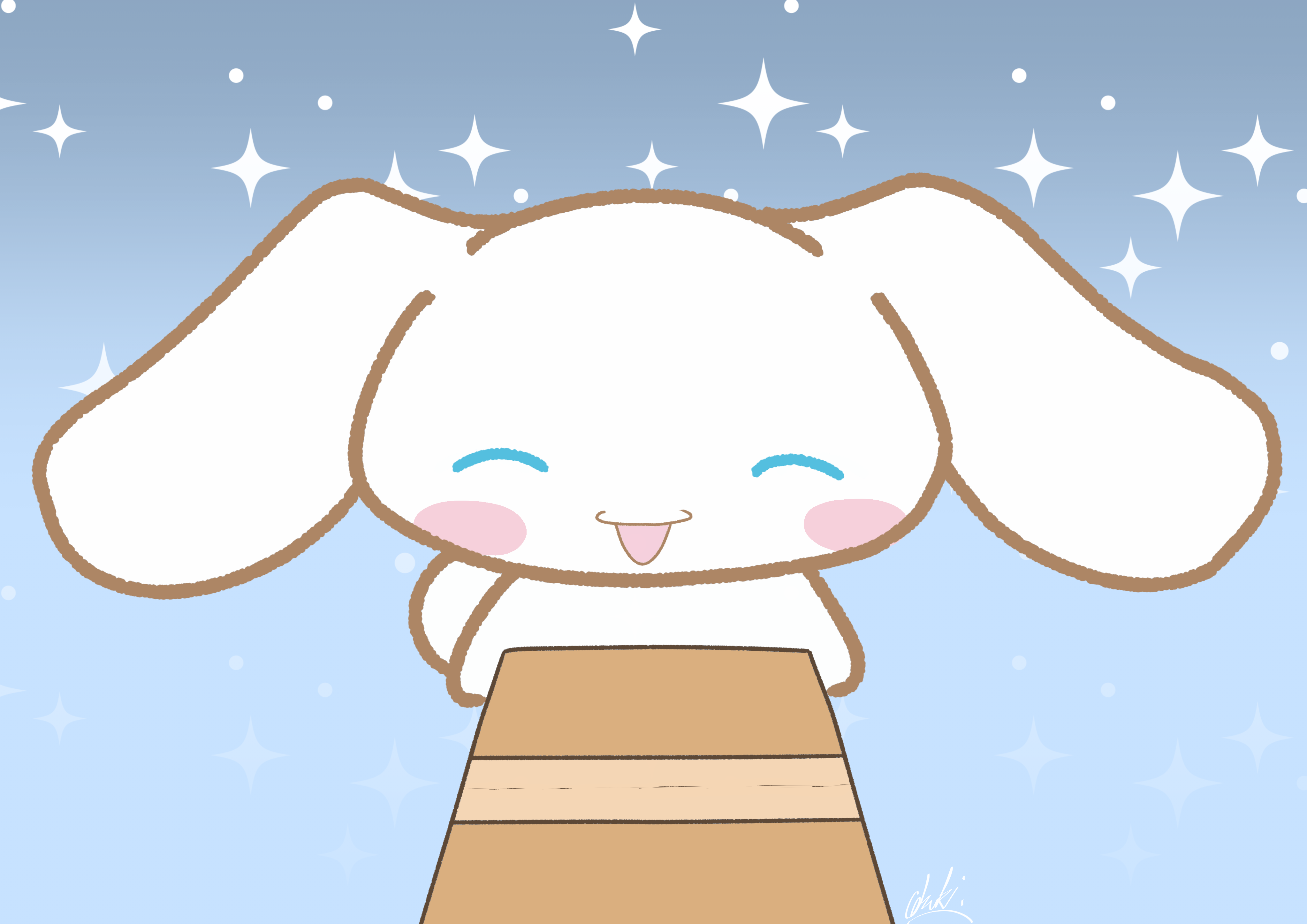 4093x2894 Cinnamoroll Charm in 4K Ultra HD