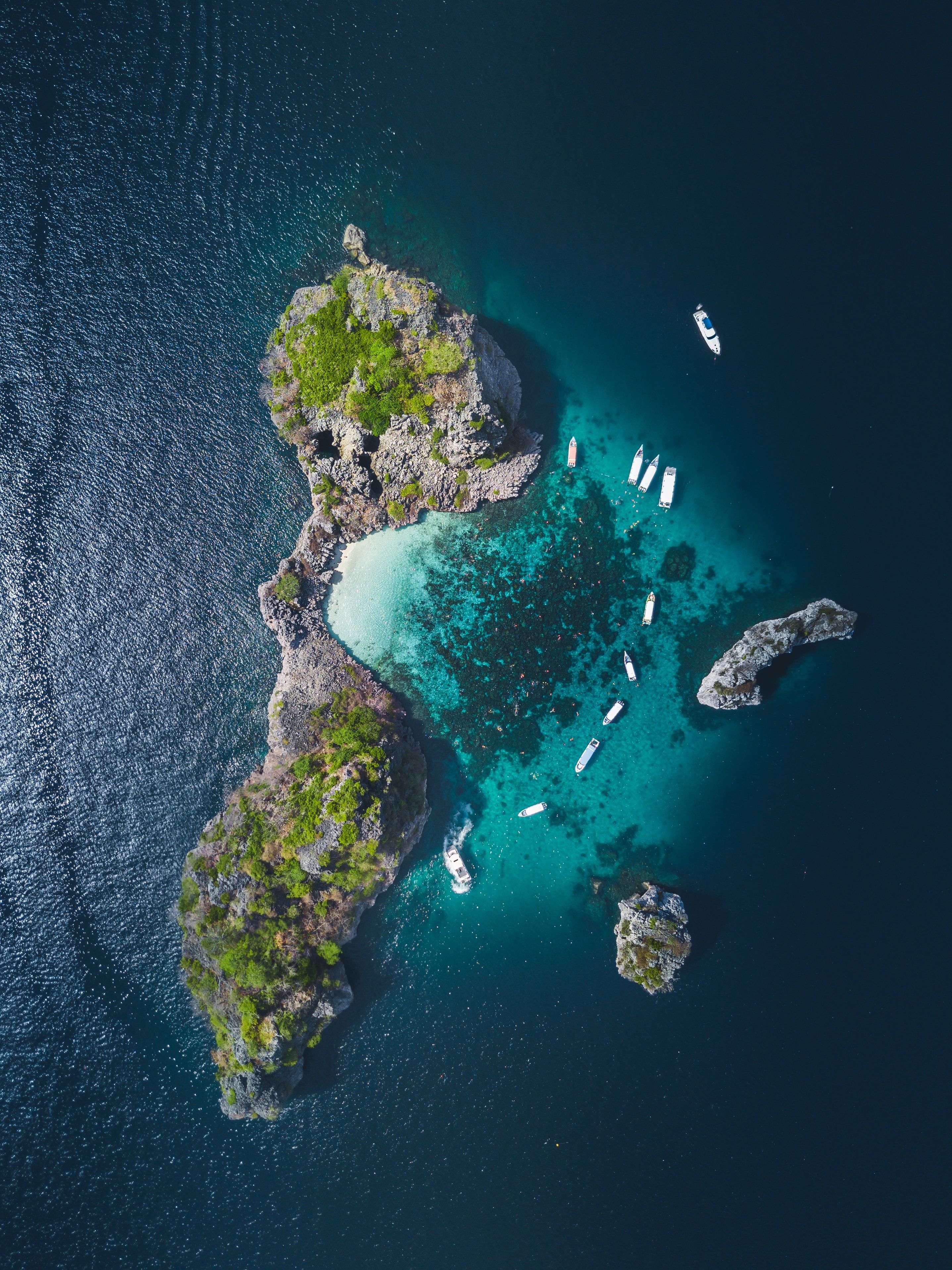 2875x3836 Wallpaper Island, Archipelago, Coastal and Oceanic Landforms, World, Earth, Background Free Image