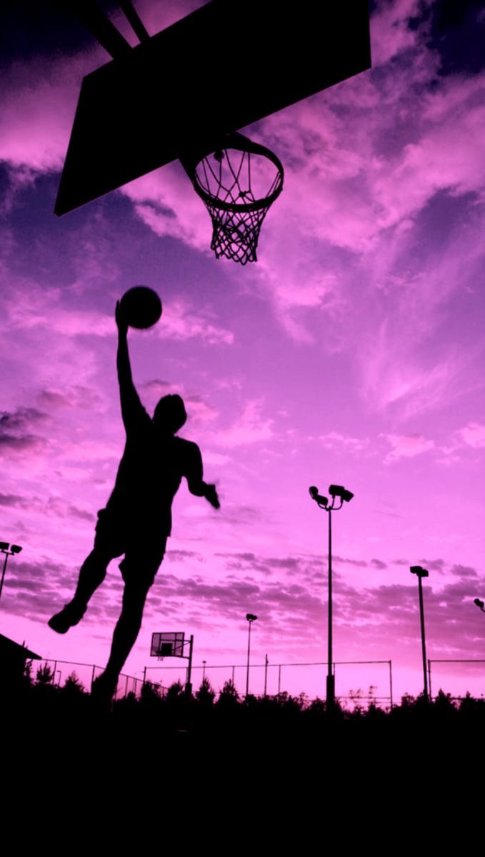 679x1200 Purple Basketball Wallpaper