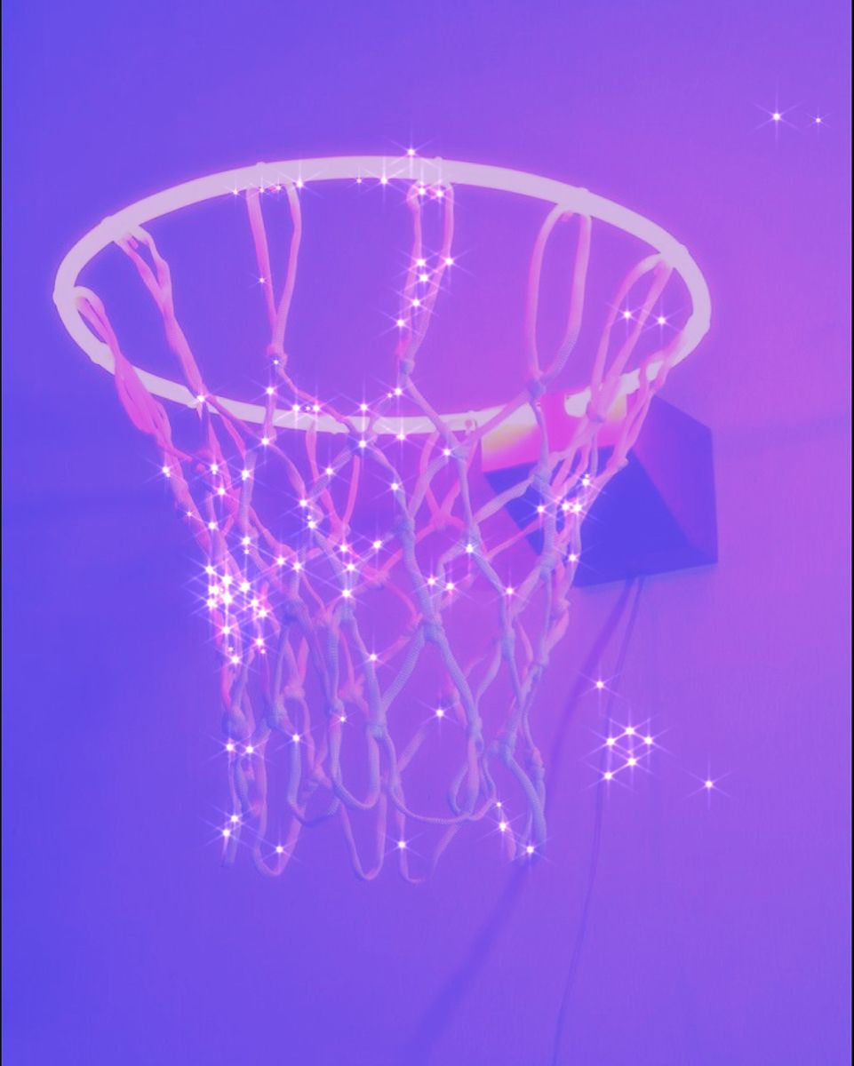 961x1200 Purple Aesthetic Basketball Wallpaper