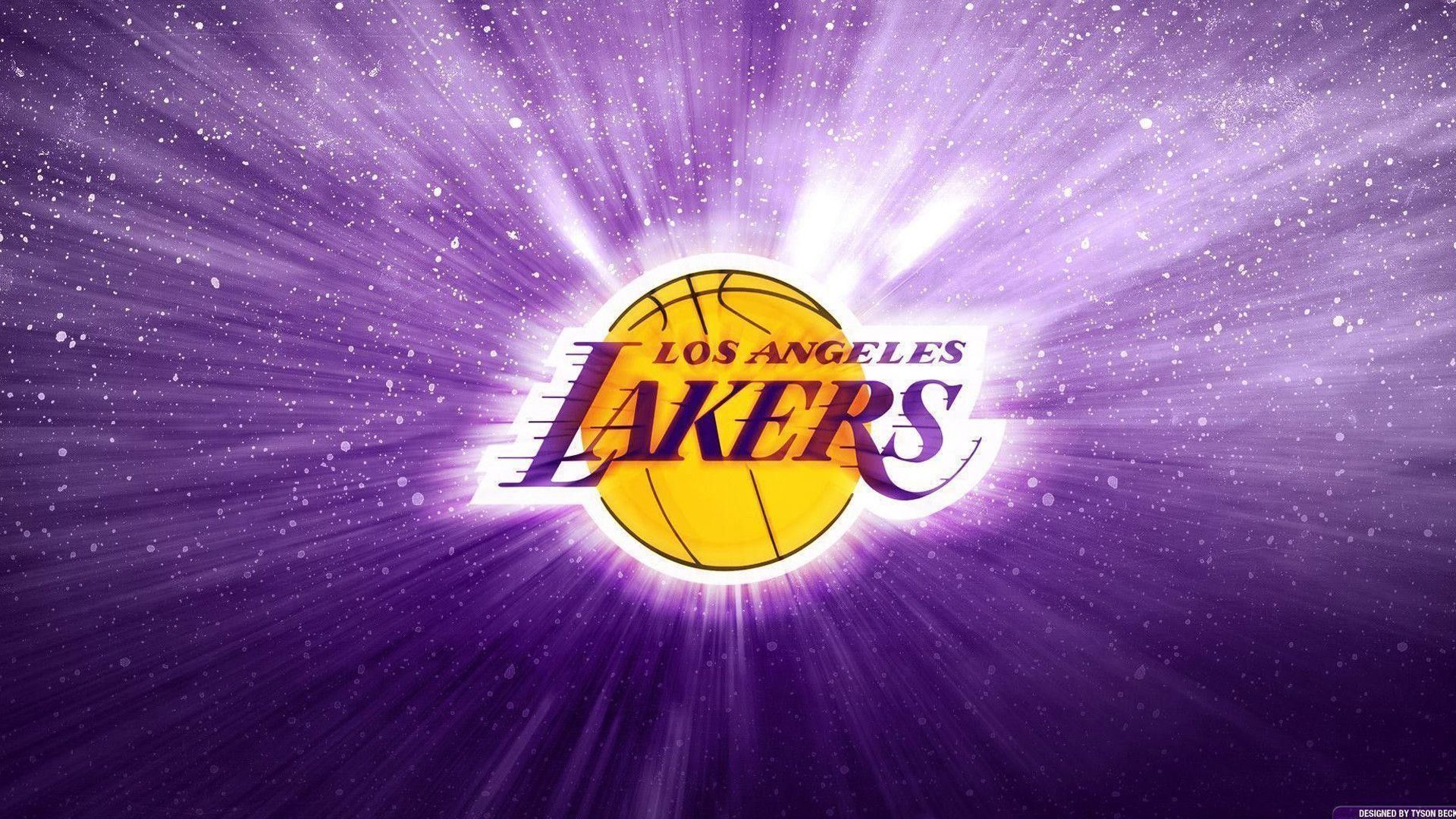 1920x1080 Lakers Log In Sparkling Purple Background Basketball HD Sports Wallpaper