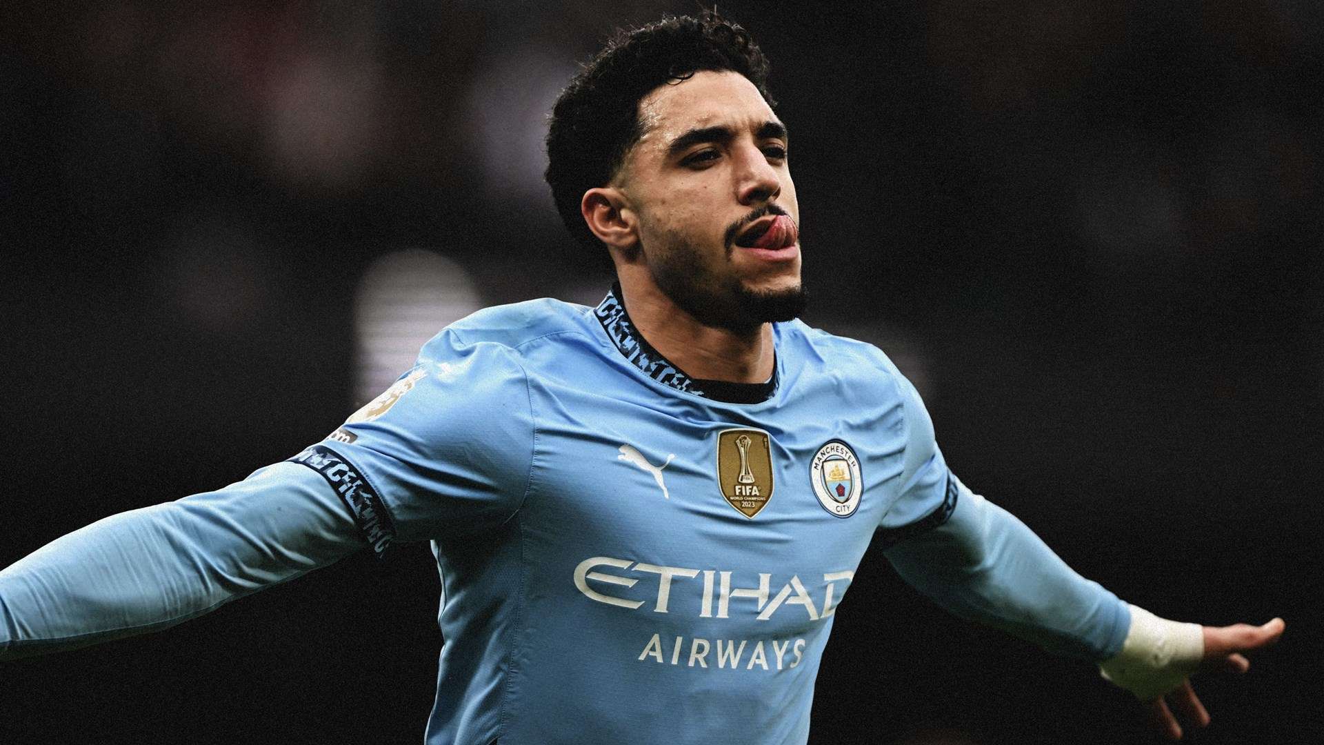 1920x1080 Marmoush Man City Wallpaper