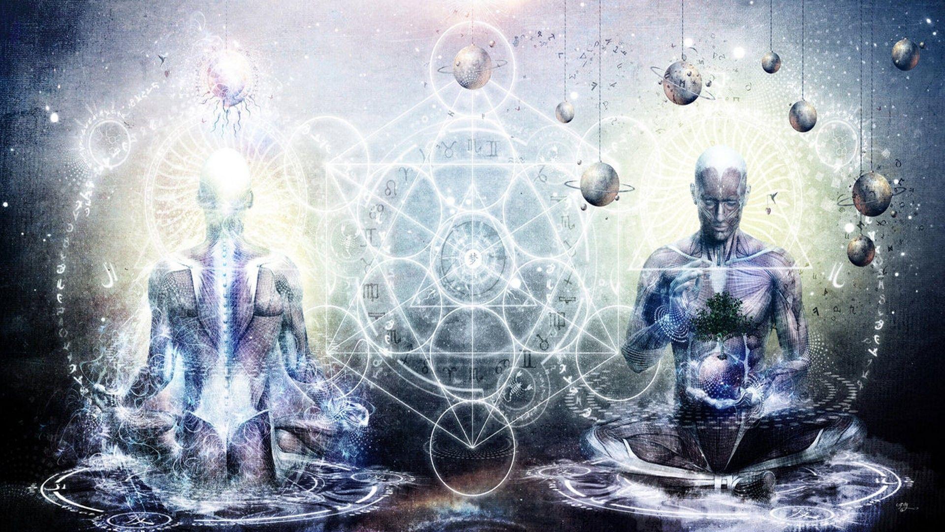 997767 psychedelic spiritual digital art space Enlightenment abstract  trippy gods books sea Cameron Gray religion  Rare Gallery HD  Wallpapers