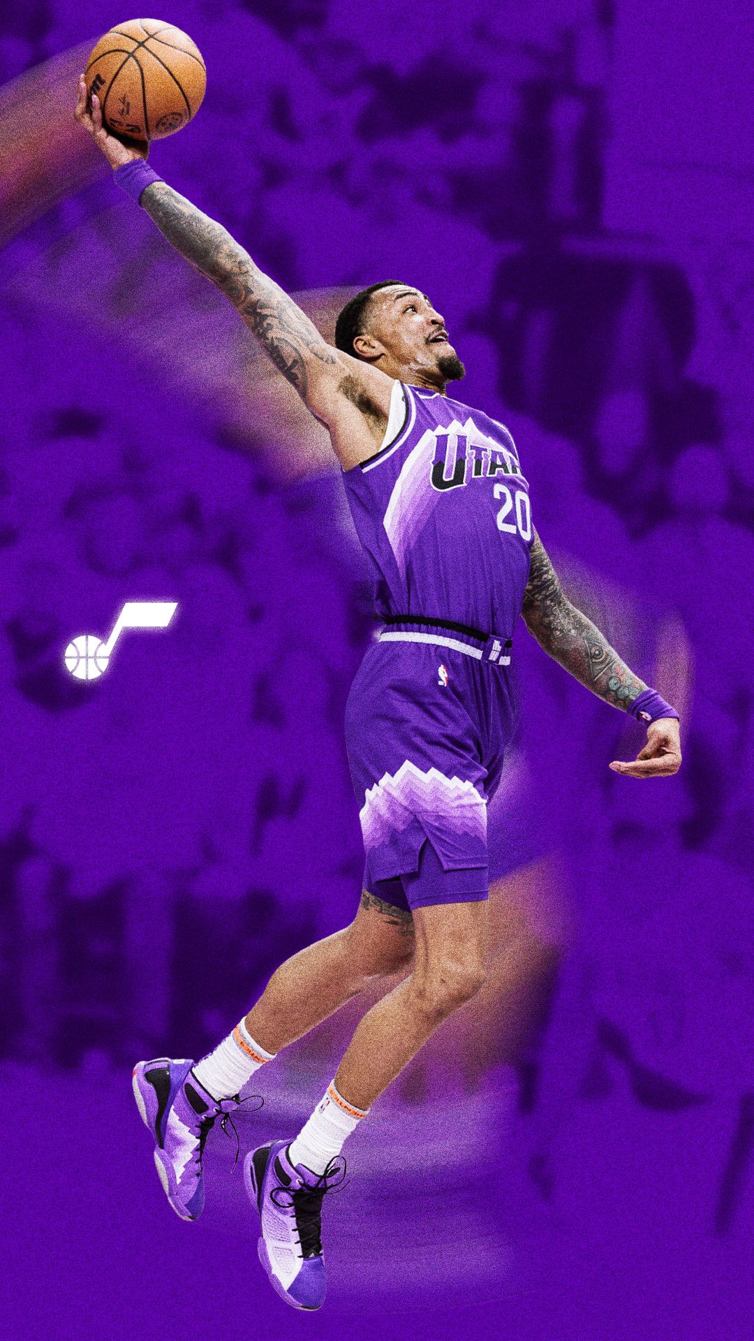 1080x1920 Utah Jazz Wallpaper