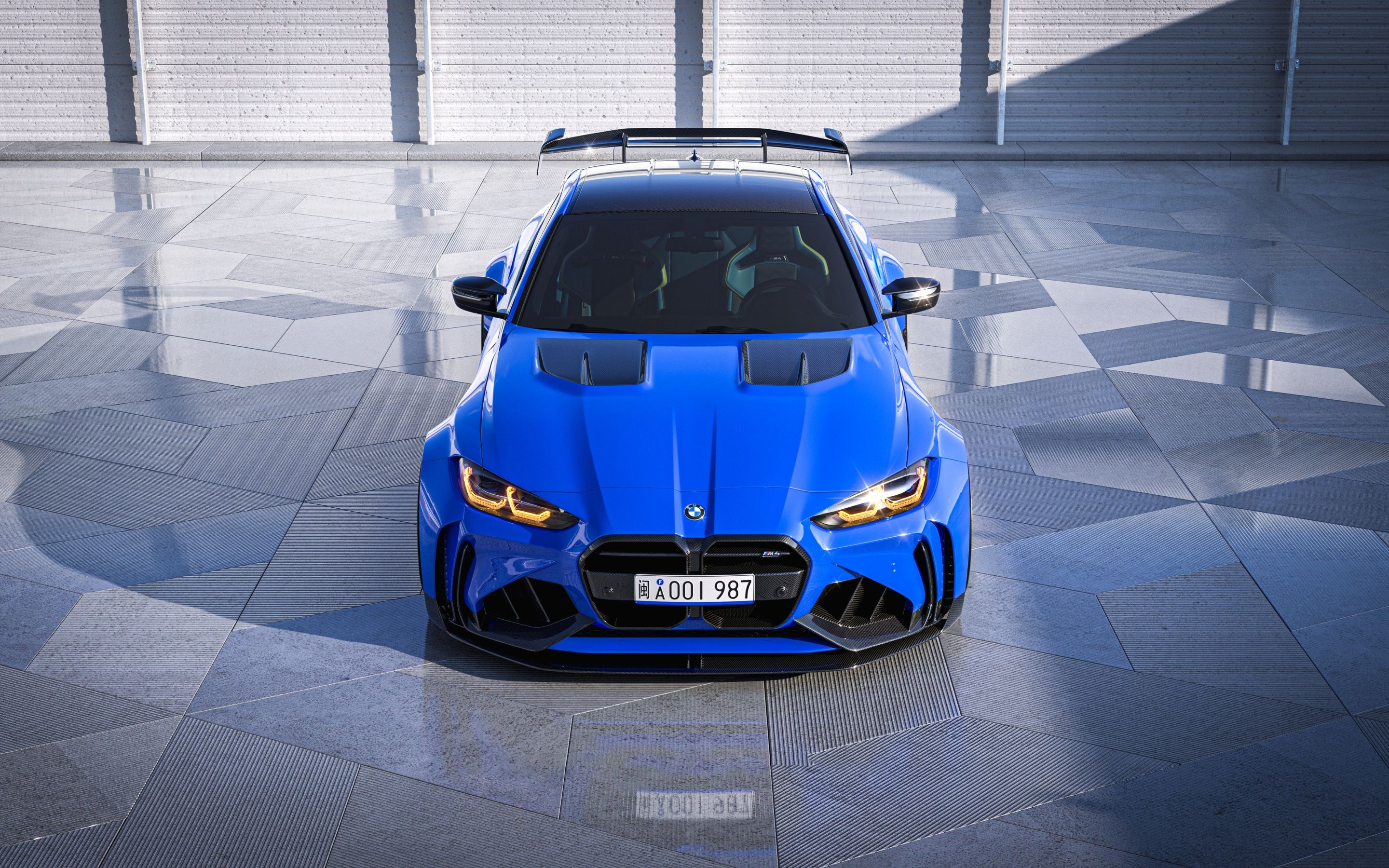 2880x1800 Blue Wallpaper 4K, BMW M4 Competition, 5K