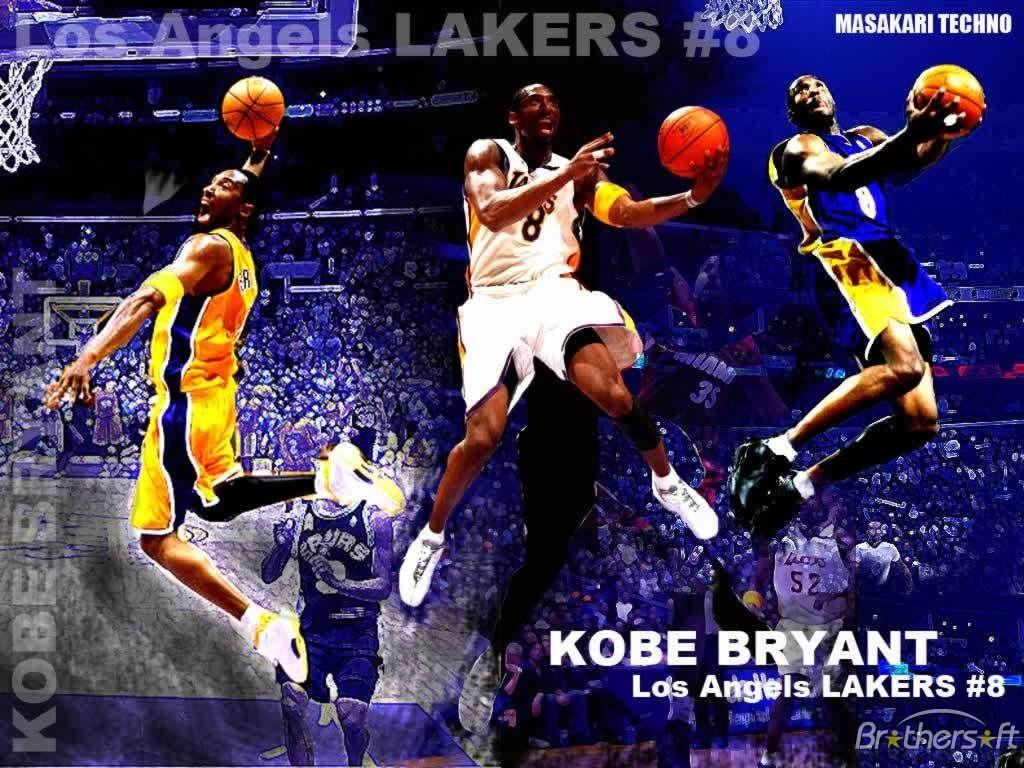 1024x768 Kobe Bryant Dunk Wallpaper