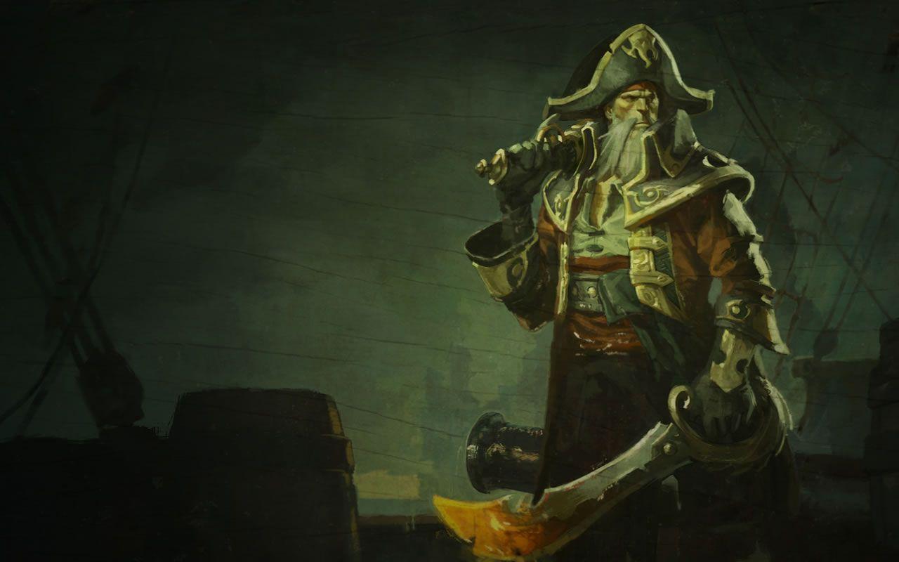 1280x800 Gangplank Relaunch Login Screen of Legends Wallpaper