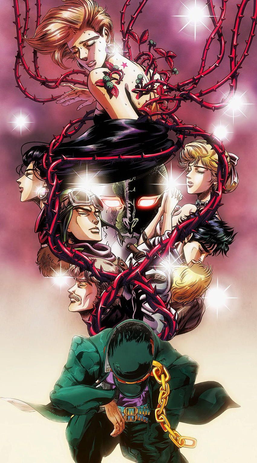 850x1532 Stand Proud : R JoJo, The World Stand HD Phone Wallpaper