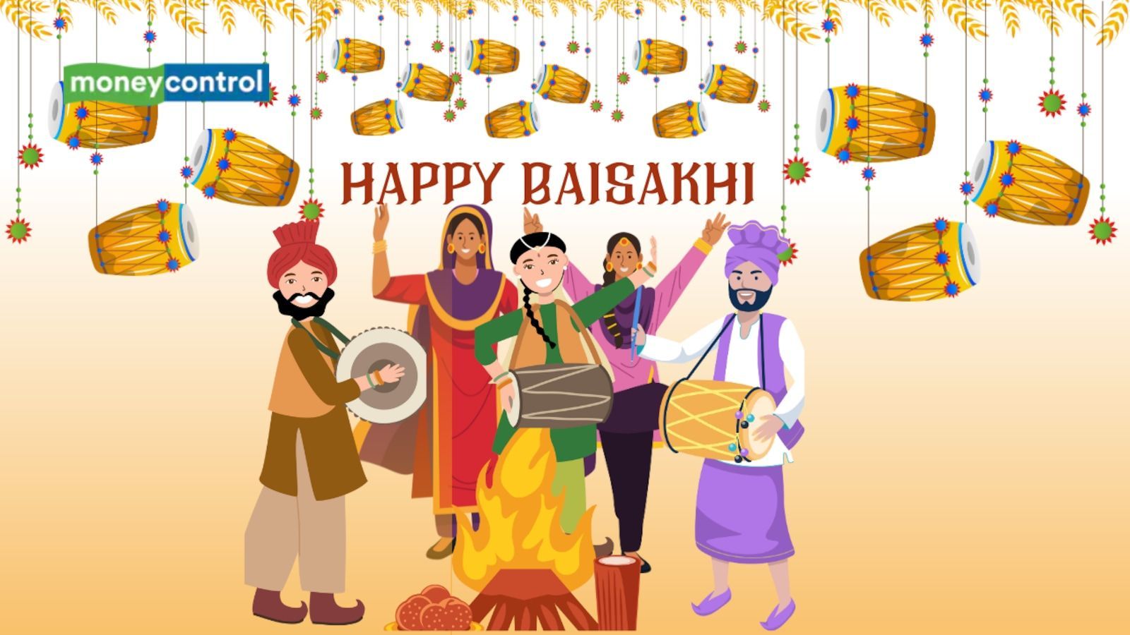 1600x900 Happy Baisakhi 2025 Wishes: Best Vaisakhi Messages, Image, Quotes, and Greetings to Share