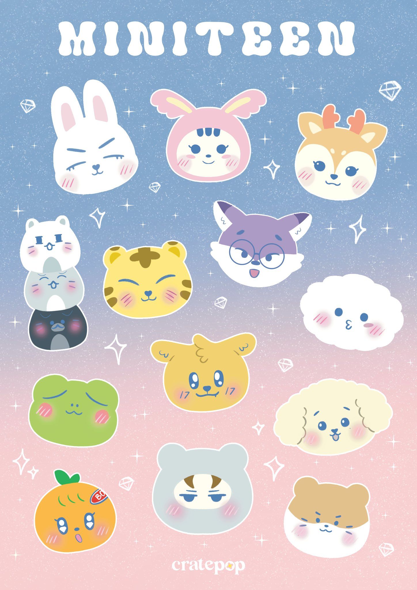 1448x2048 SEVENTEEN MINITEEN SEVENTEEN 'MINITEEN' DRAW RANDOM KEYRING
